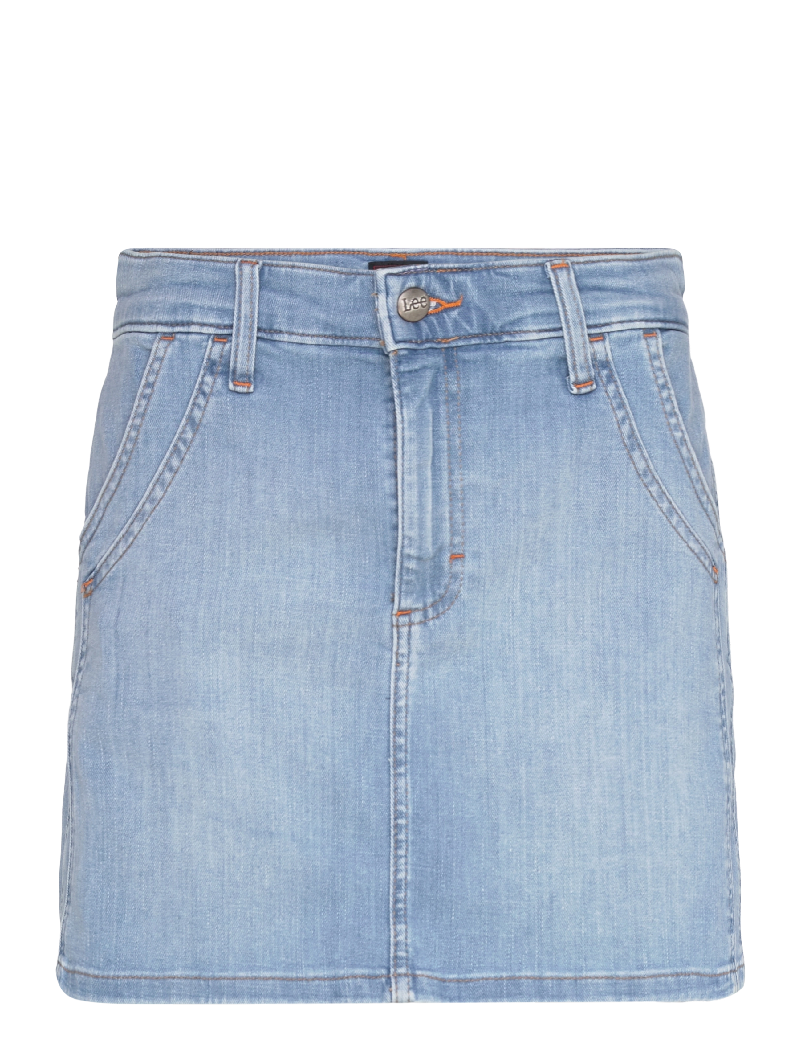 LEE JEANS Double Seamed Mini Rock Blau - 30 - Damen