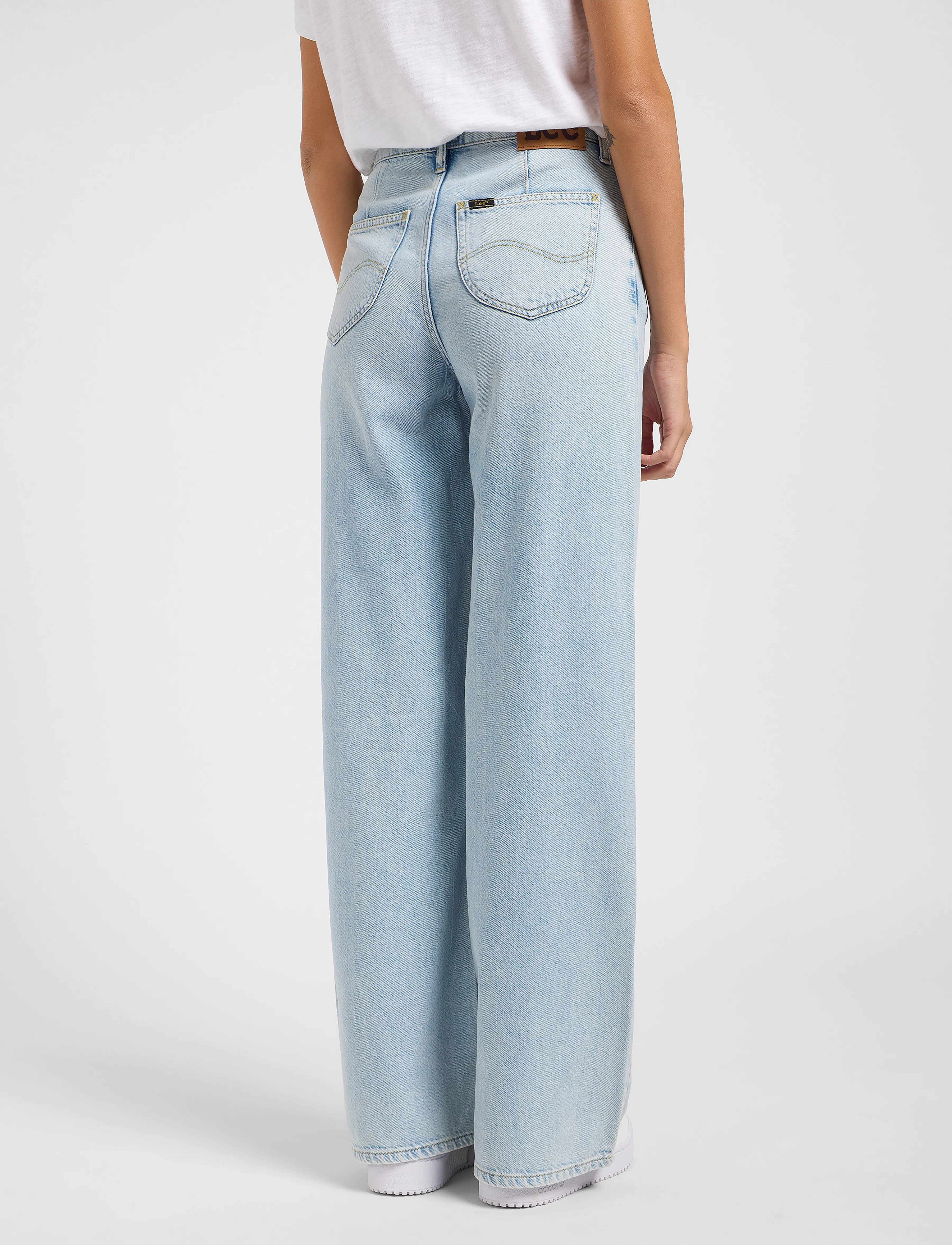 Lee Jeans - Stella A Line - brede jeans - calm waters - 3