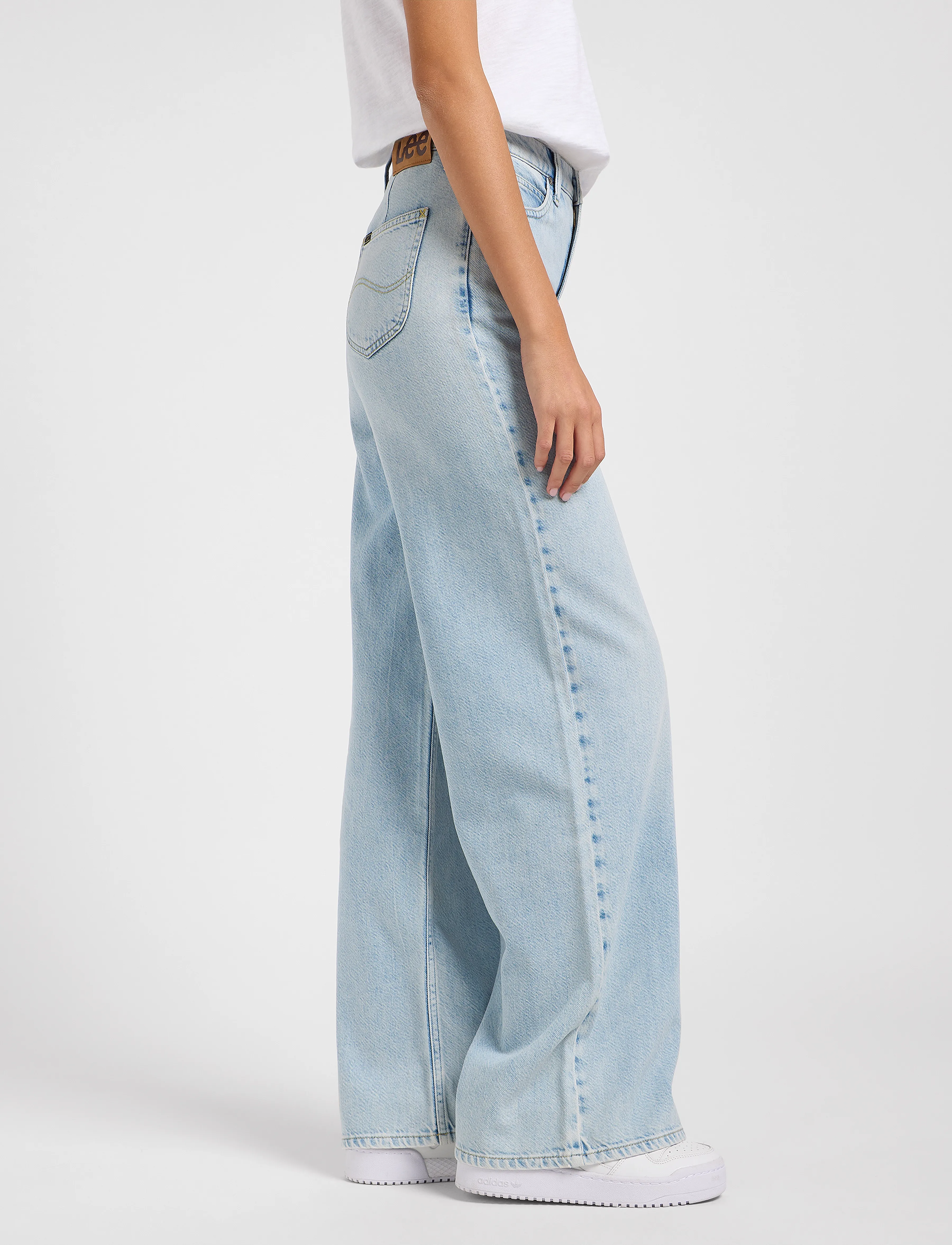 Lee Jeans - Stella A Line - brede jeans - calm waters - 5