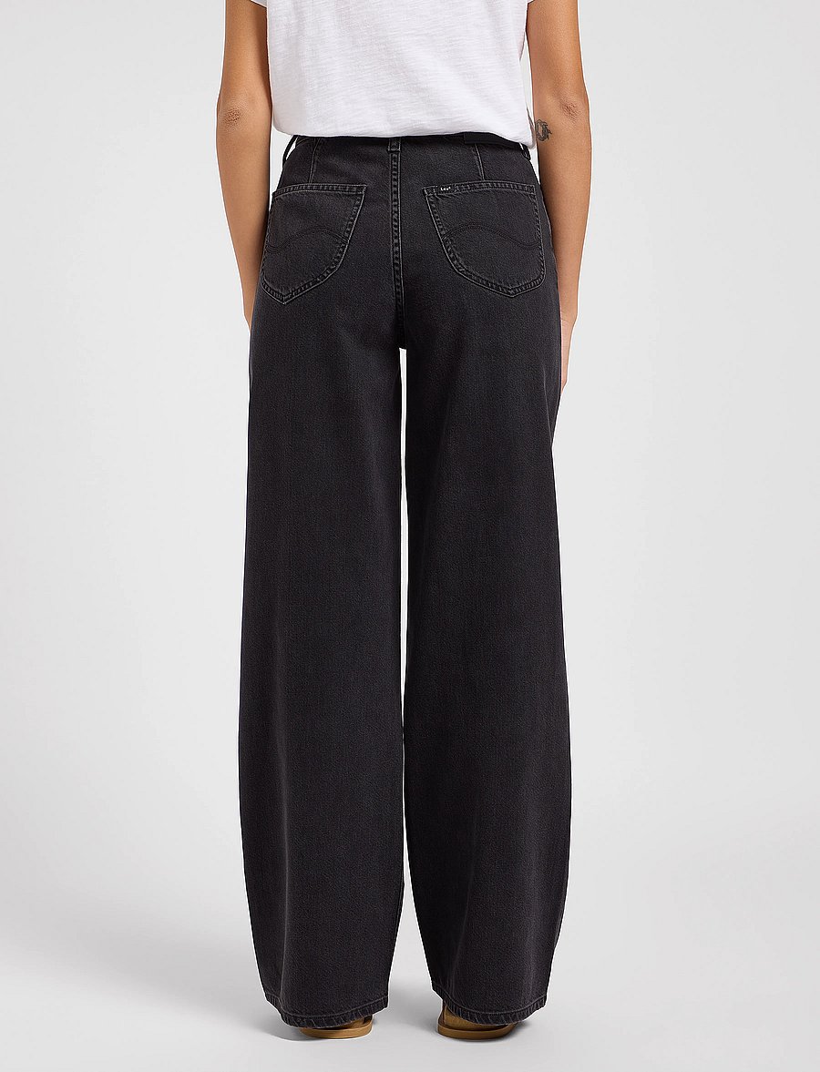 Lee Jeans - STELLA - wide leg jeans - dark memory - 3