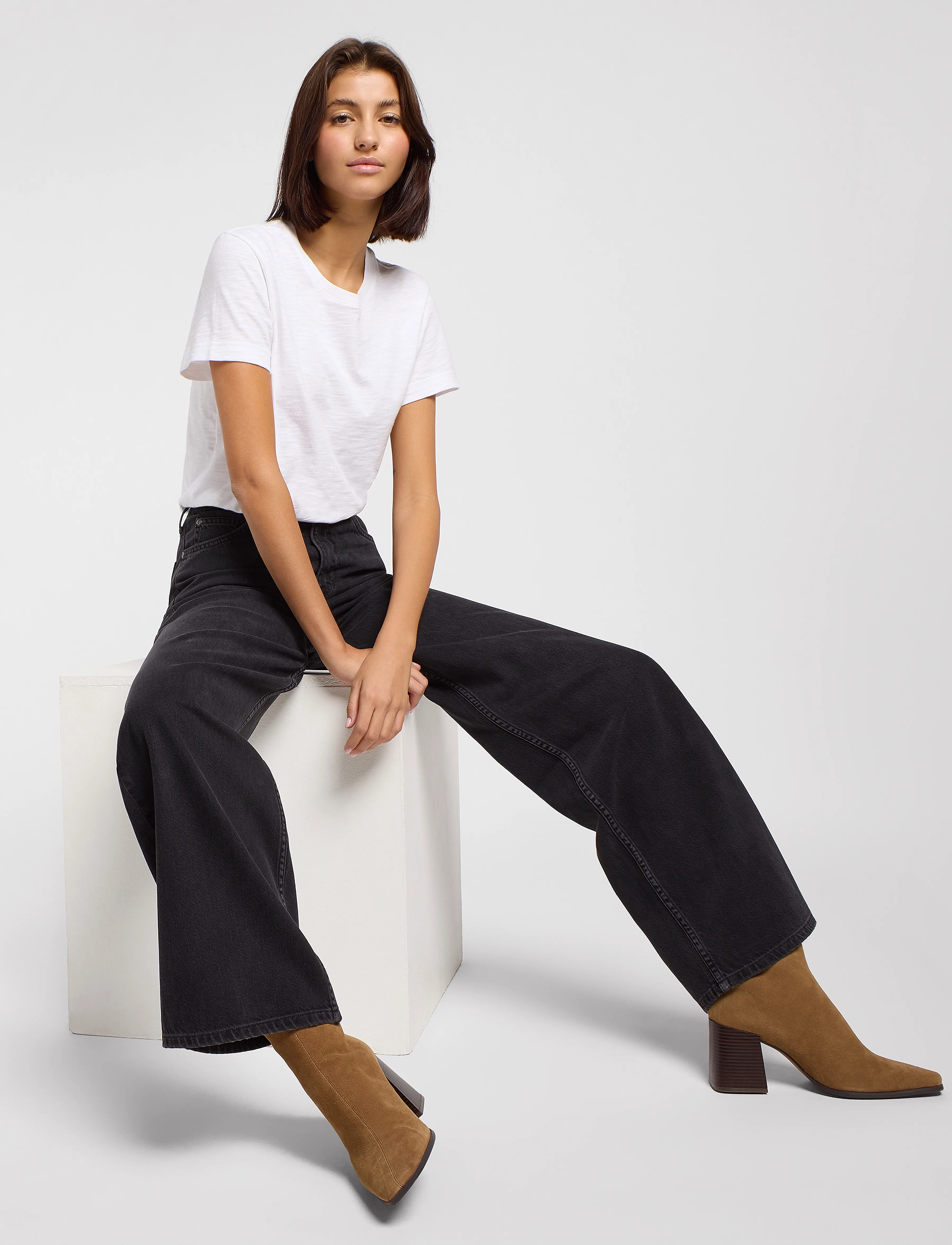 Lee STELLA DARK_MEMORY relaxed fit jeans dam – bild 7