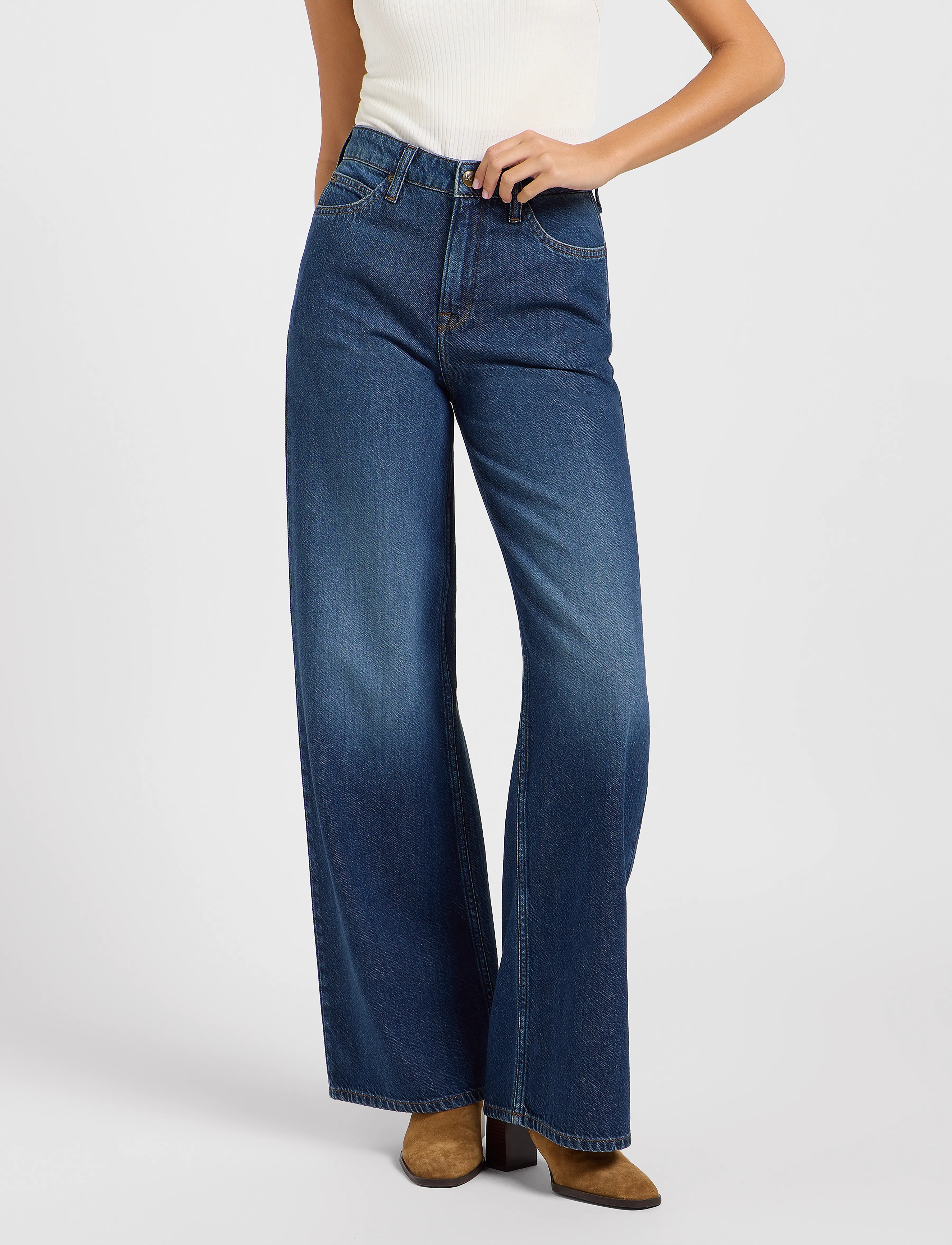 Lee Jeans - Stella A Line - brede jeans - take your pick - 4