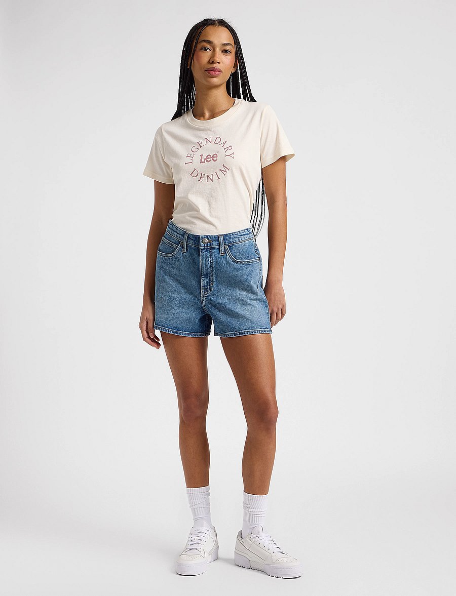 Lee Jeans - Carol Short - jeansshorts - blue wire - 4