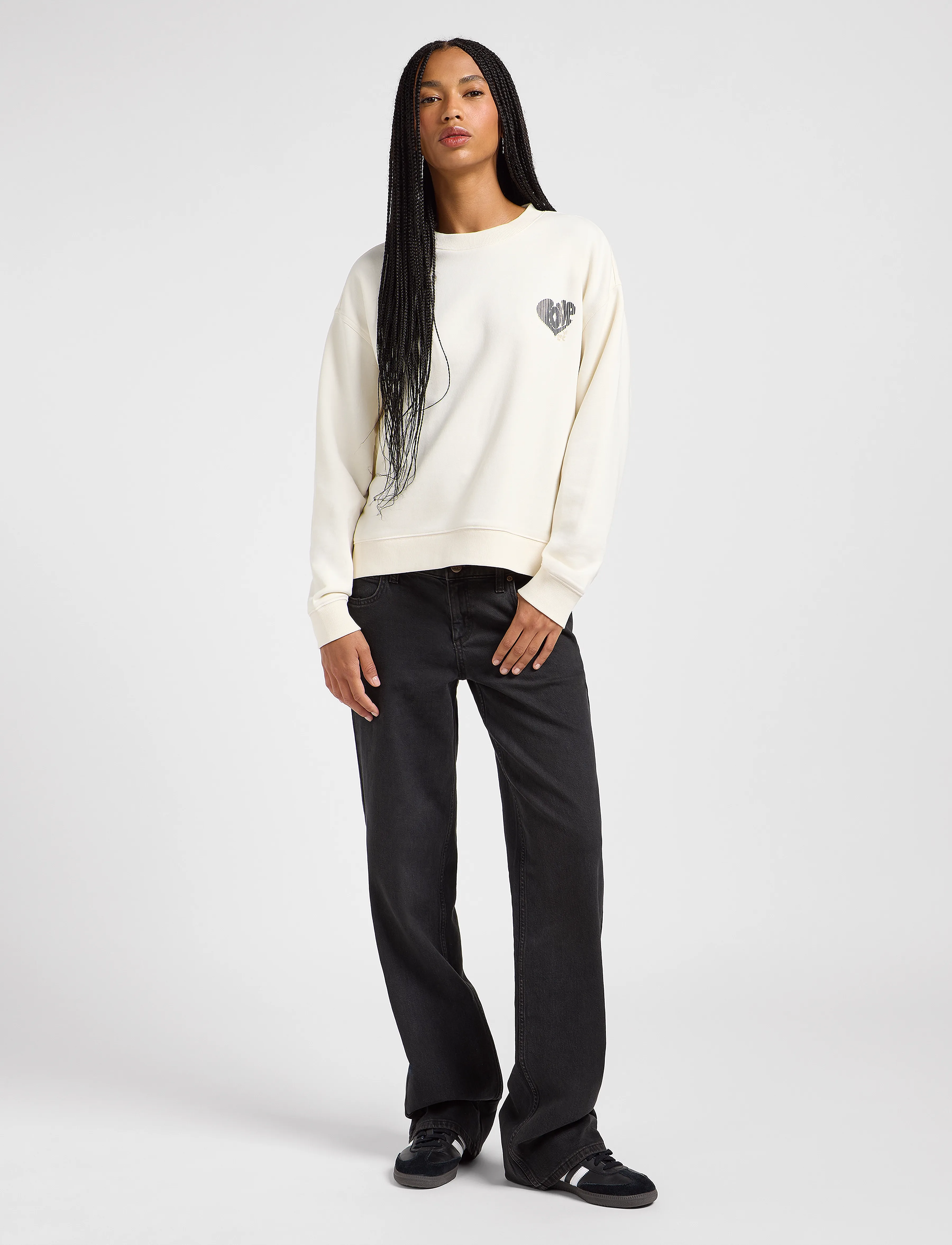 Lee Jeans - Zoe - straight jeans - dark mood - 4
