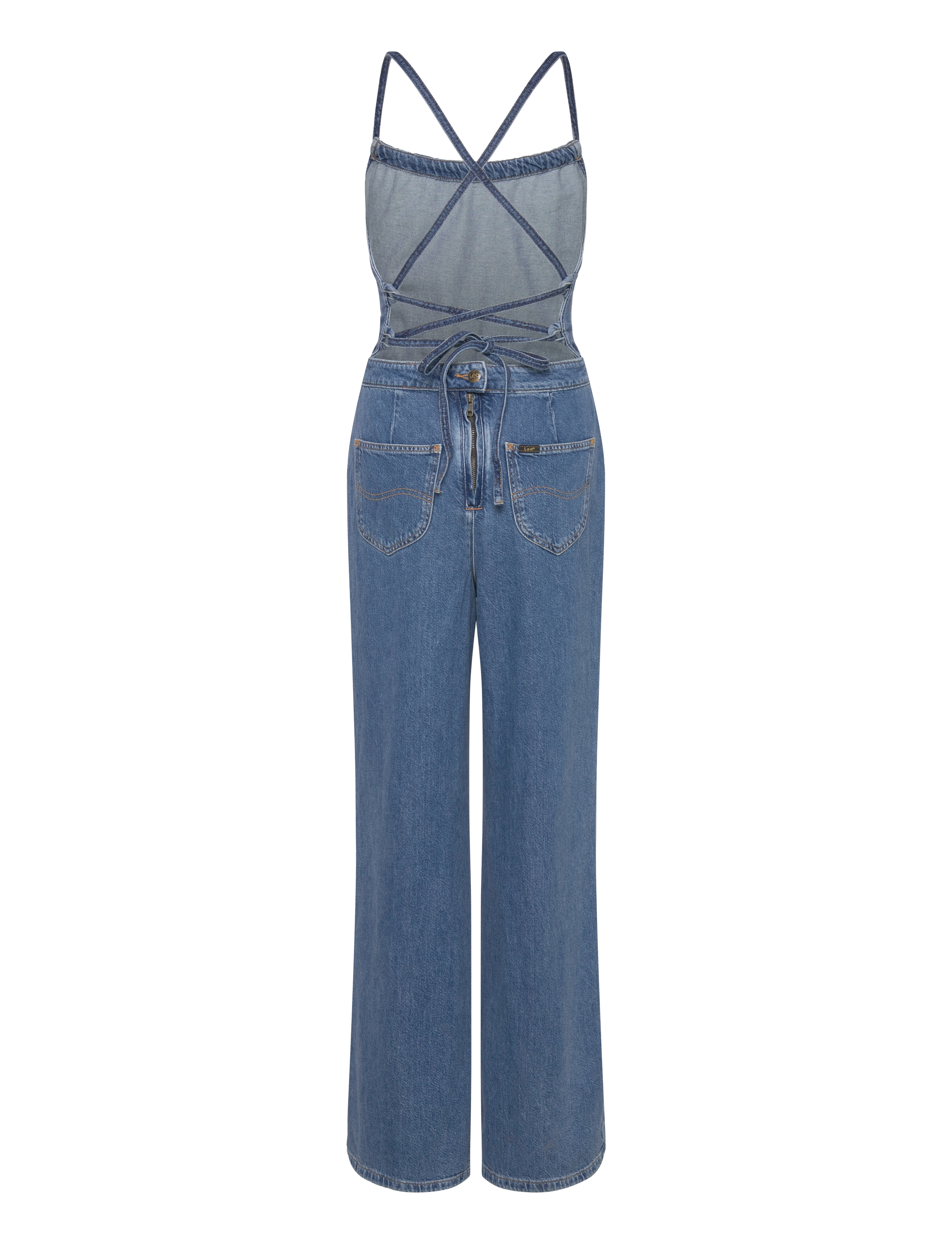 Lee Jeans - Backless Jumpsuit - take a dive - 2