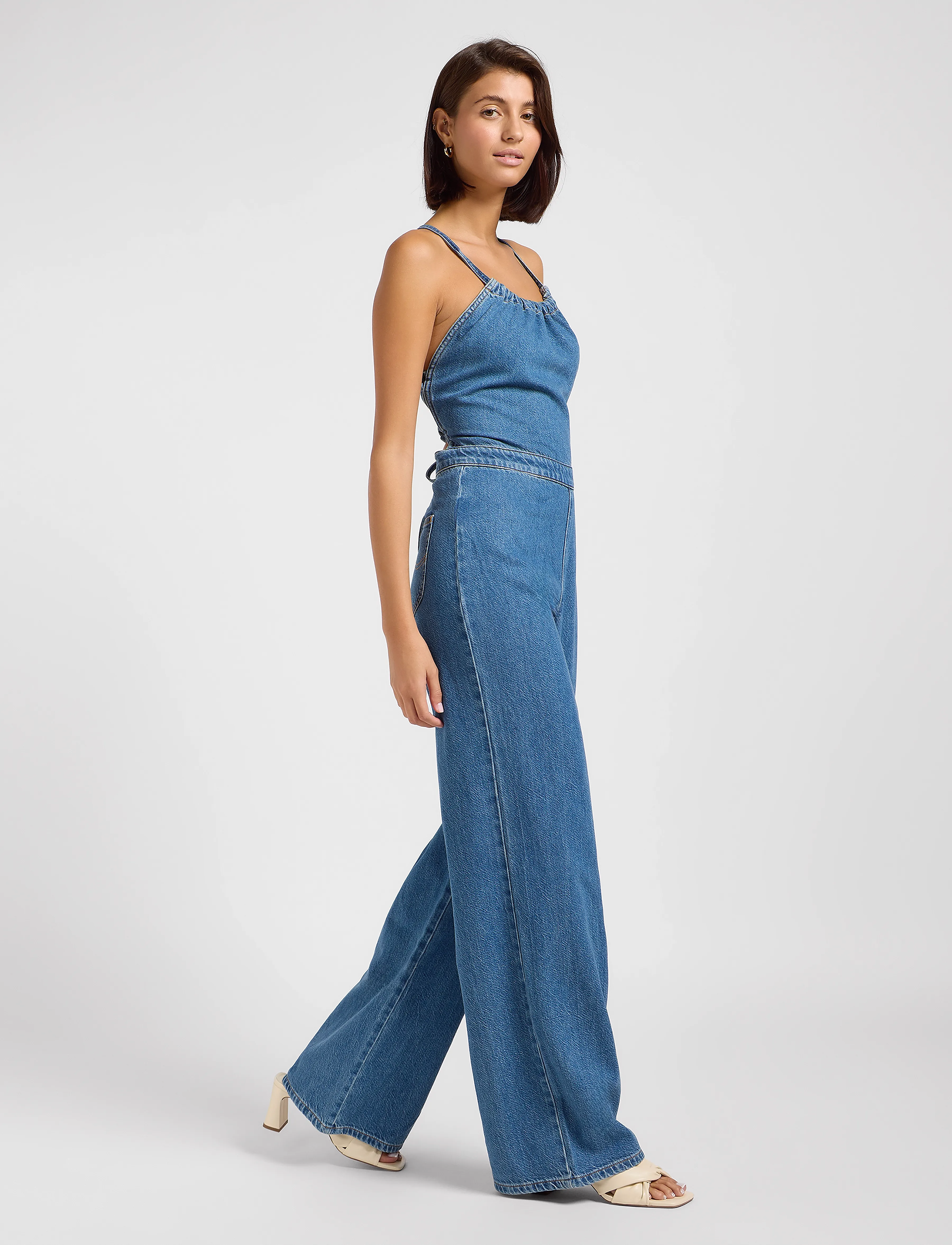 Lee Jeans - Backless Jumpsuit - take a dive - 4