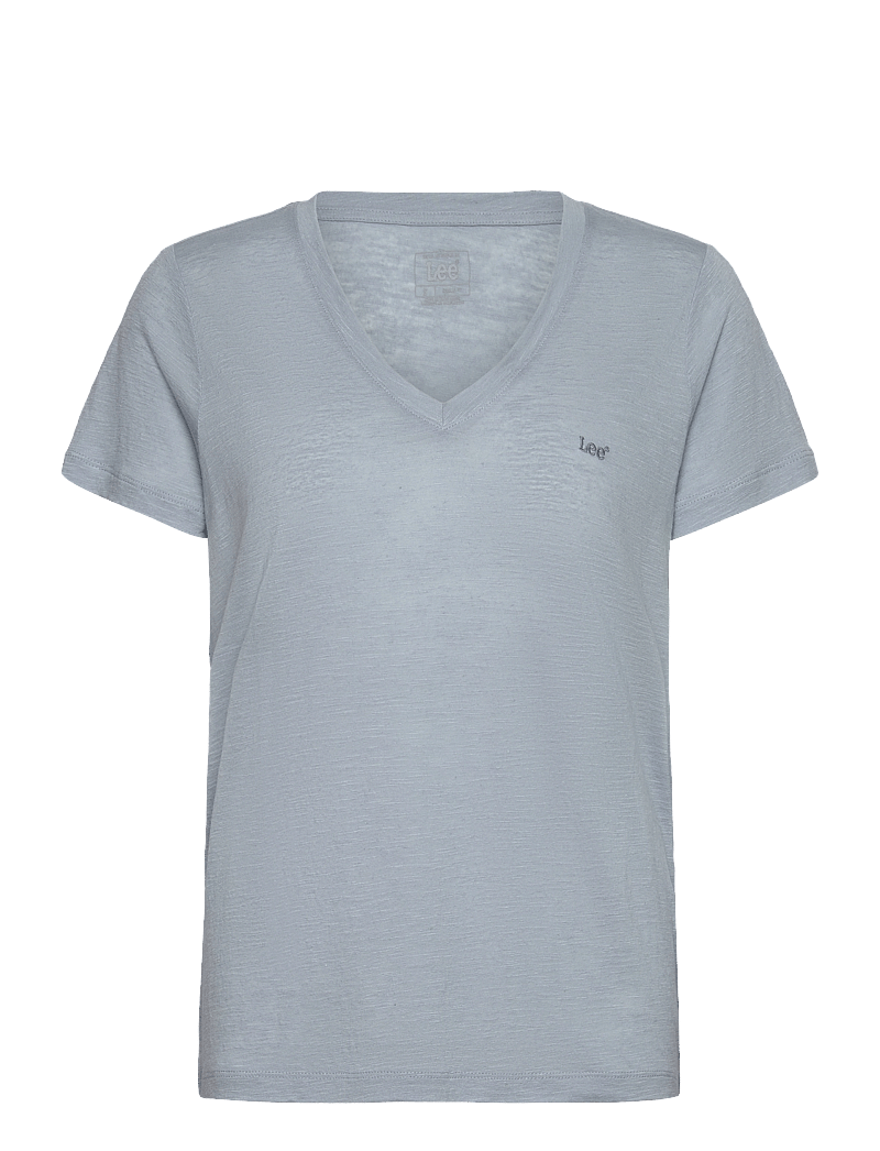 Lee Jeans - V Neck Tee - concrete gray - 1