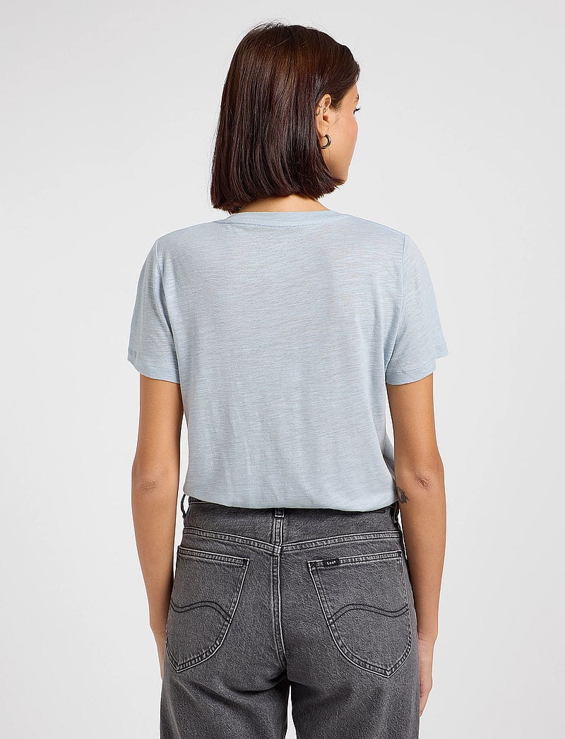 Lee Jeans - V Neck Tee - concrete gray - 3