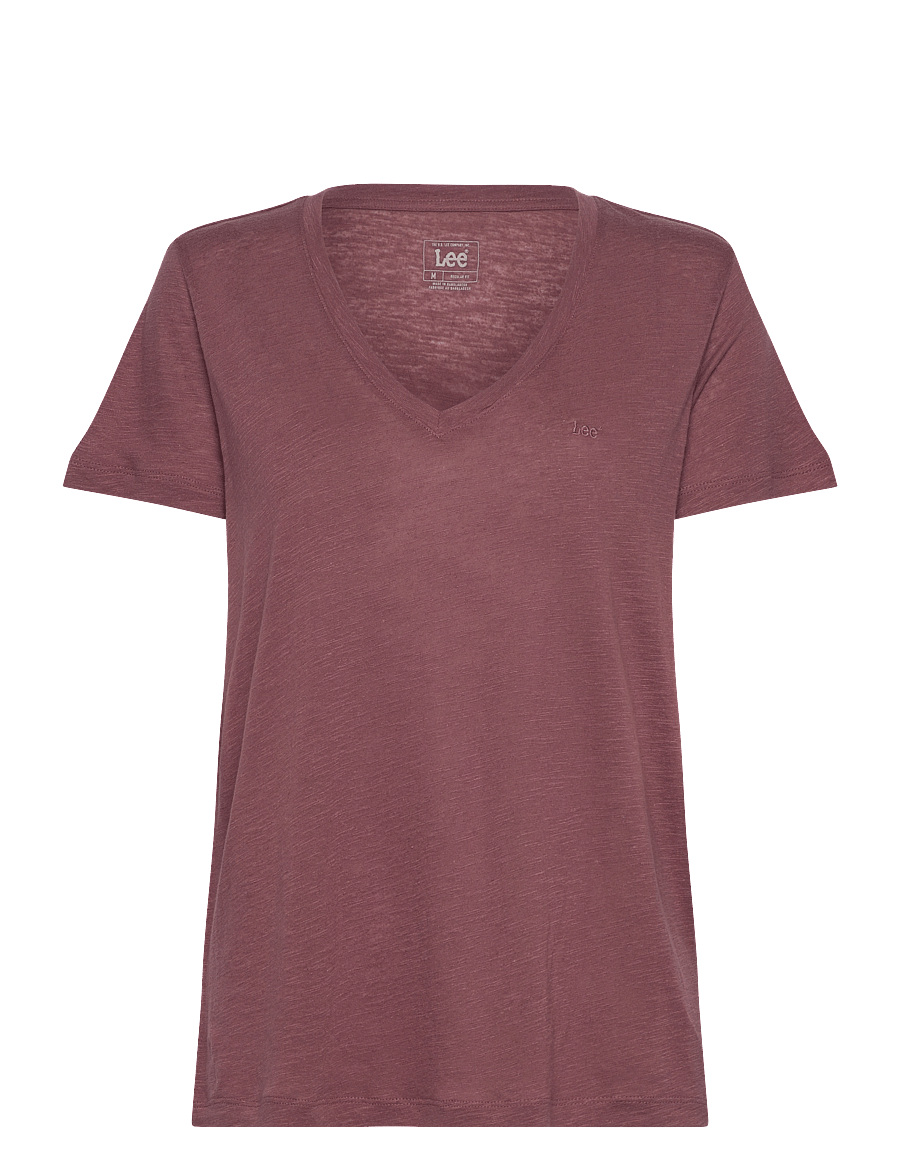 Lee Jeans - V Neck Tee - henna - 1