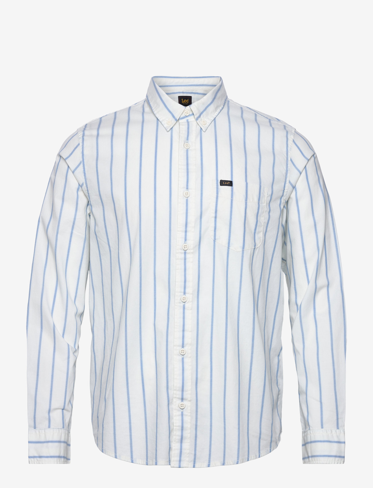 Lee Jeans - Lee Button Down - casual skjorter - stream aurora stripe - 0