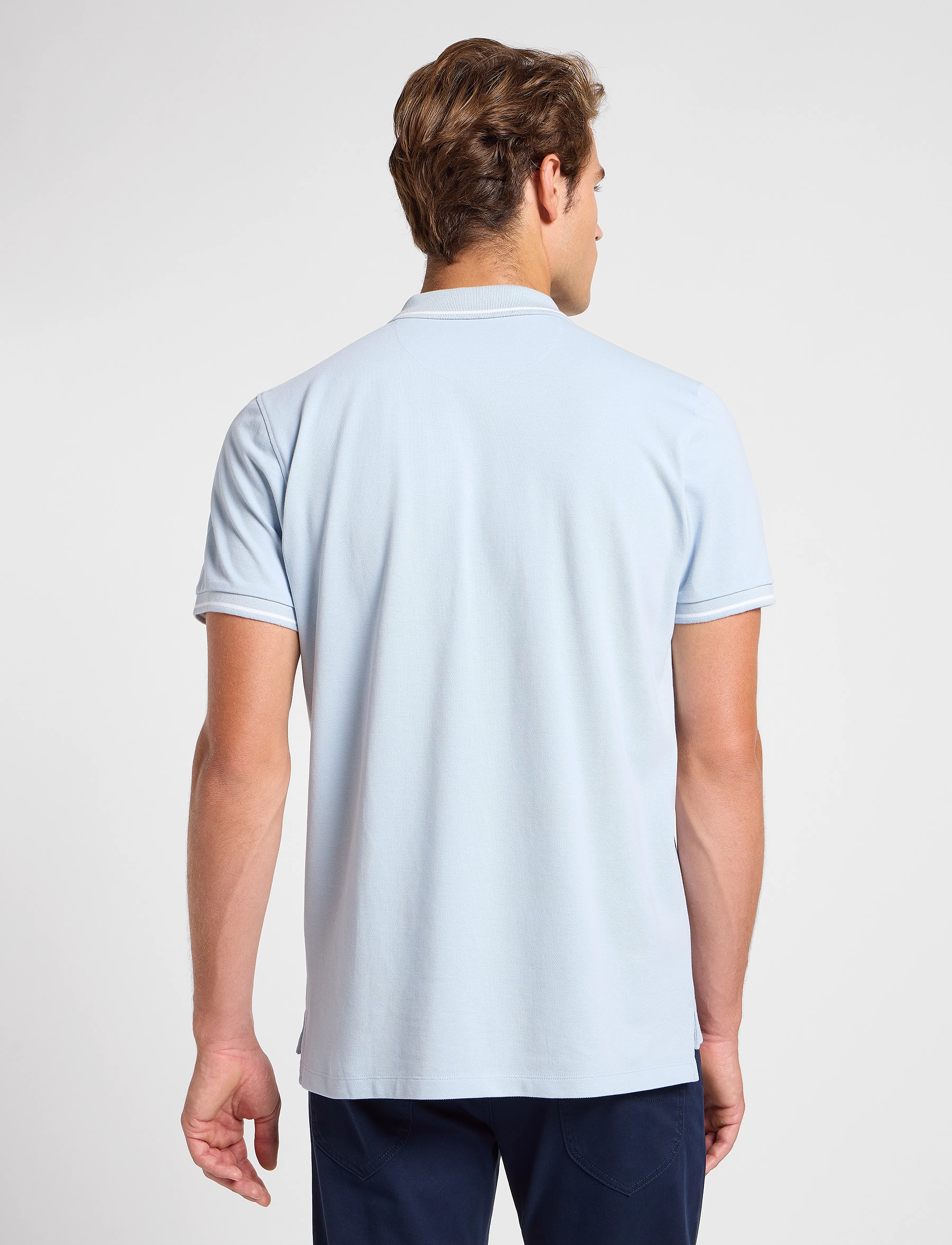 Lee Jeans - Pique Polo - laveste priser - shy blue - 3