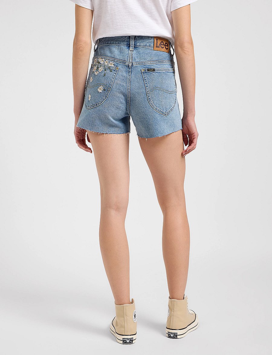 Lee Jeans - Rider Short 3In - jorts - stir up - 3
