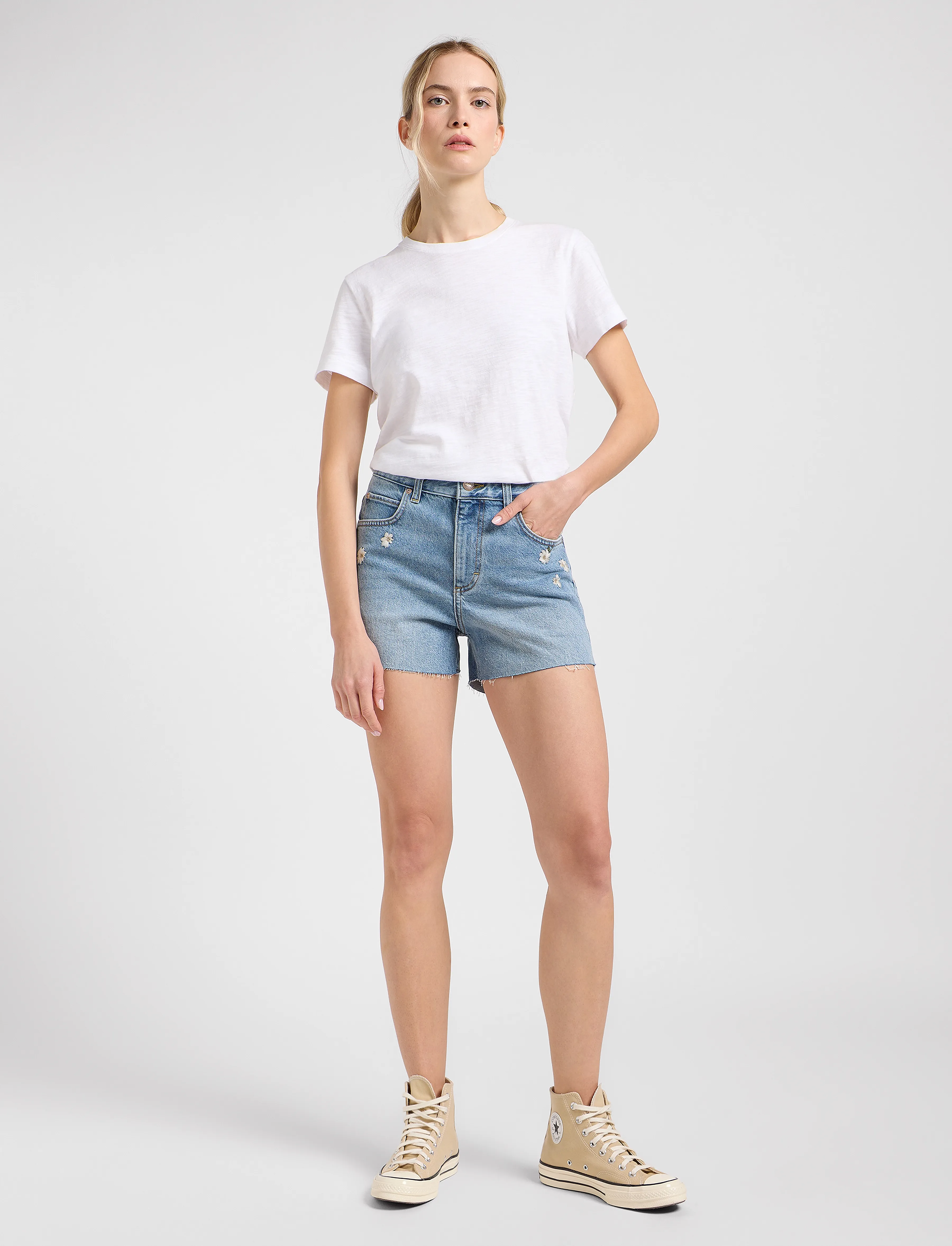 Lee Jeans - Rider Short 3In - jorts - stir up - 4
