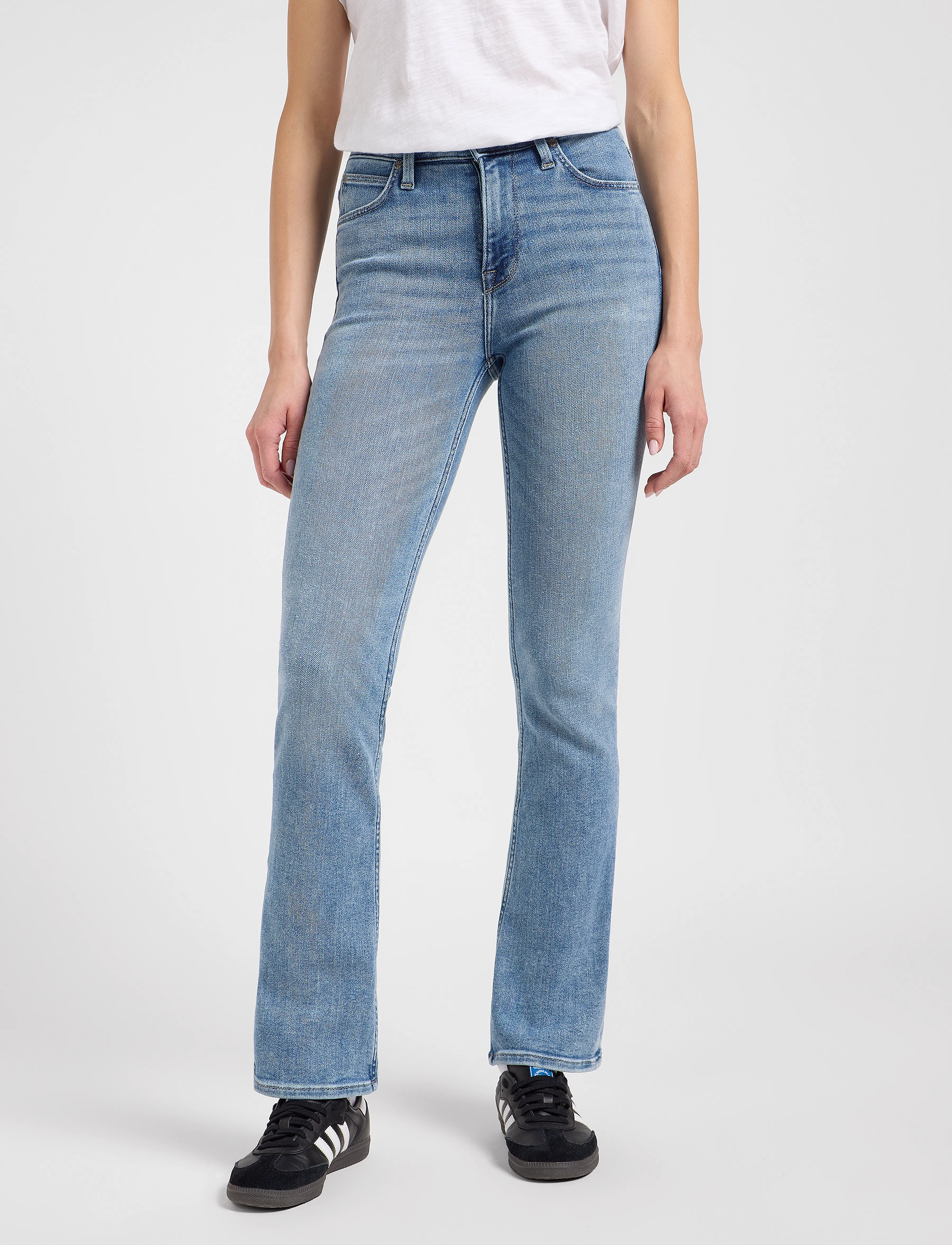 Lee Jeans Breese Boot - Transitional Layering - MID STRENGTH / blue
