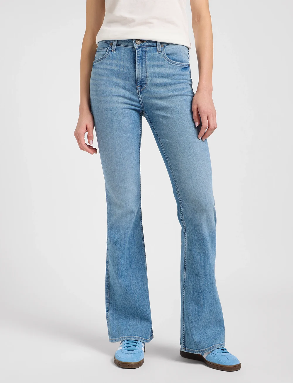 Lee Jeans - Breese - schlaghosen - light attitude - 0