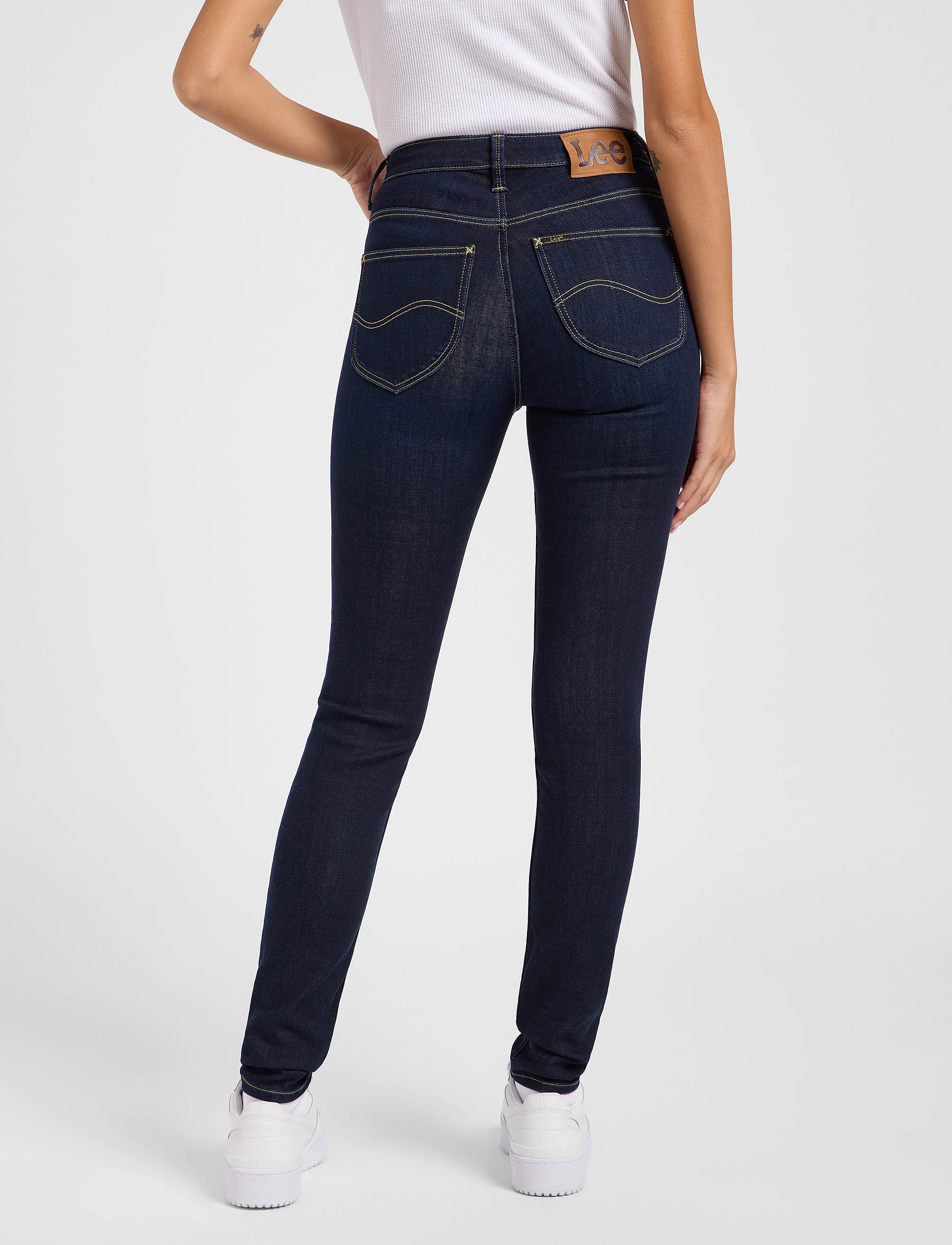 Lee Jeans - Scarlett High - slim jeans - deep dye - 3