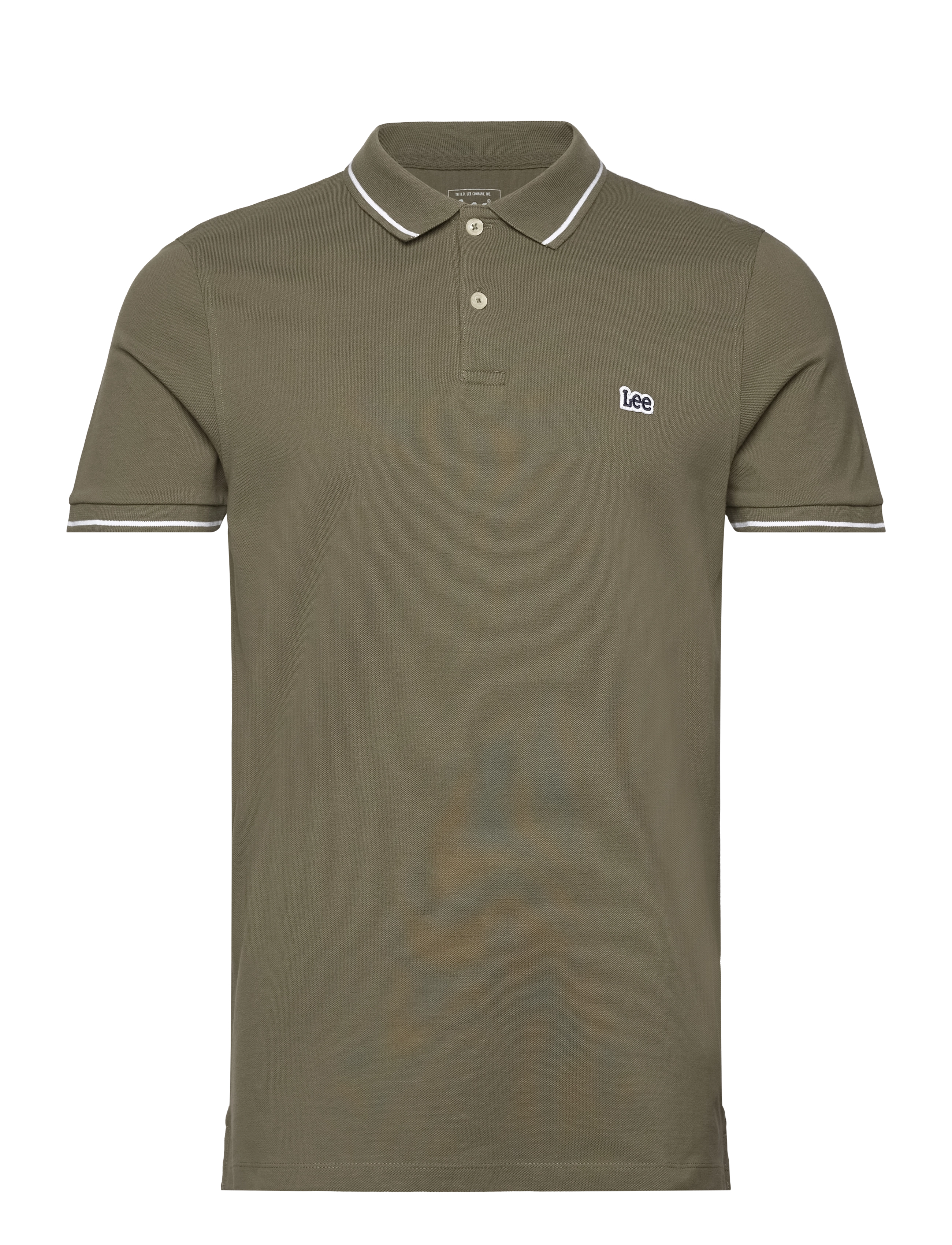 LEE JEANS Pique Polo Khaki - S - Herren