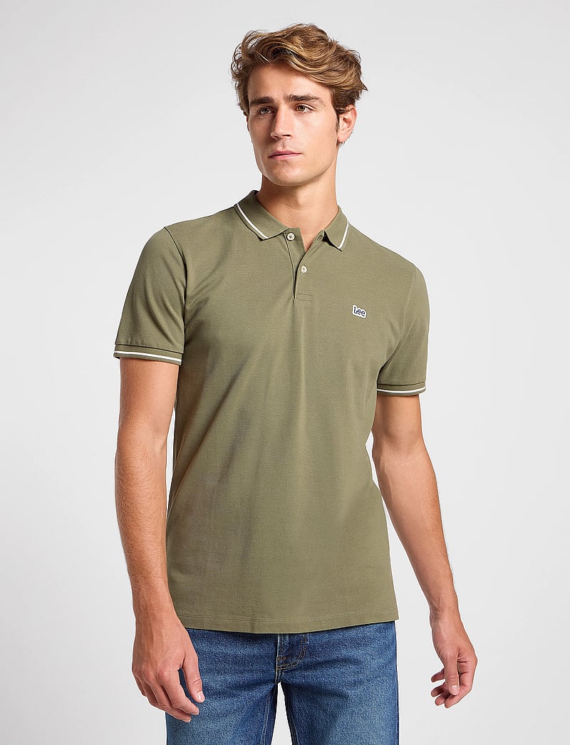 Lee Jeans - Pique Polo - kurzärmelig - mercantile green - 0