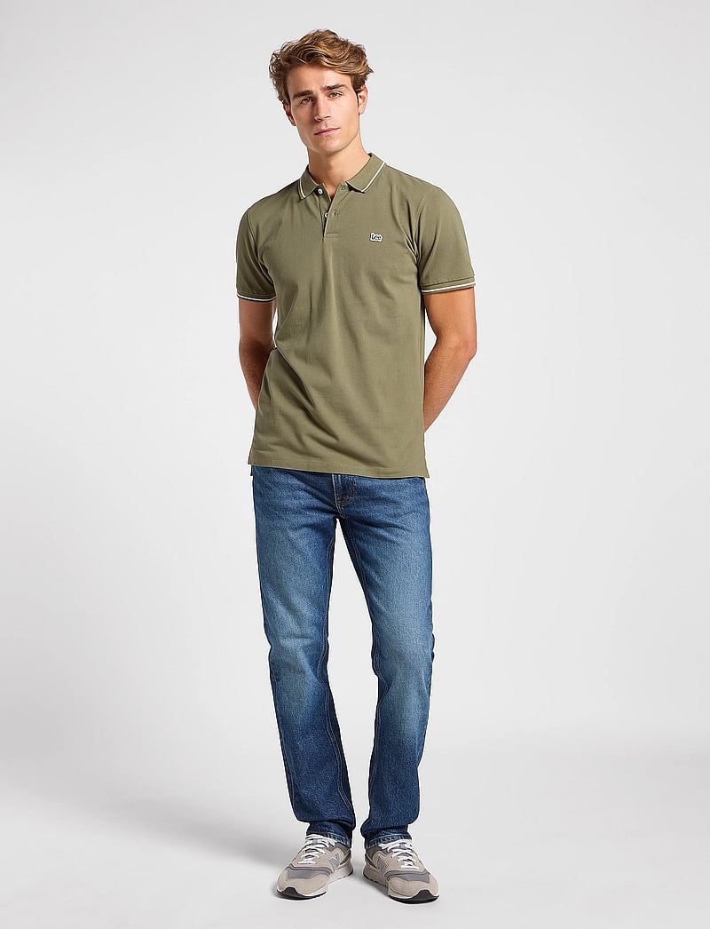 Lee Jeans - Pique Polo - kurzärmelig - mercantile green - 4