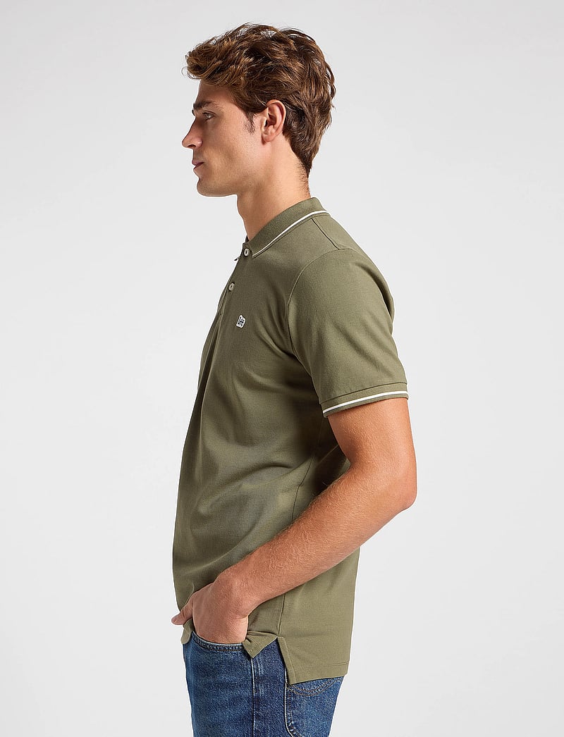 Lee Jeans - Pique Polo - kurzärmelig - mercantile green - 5