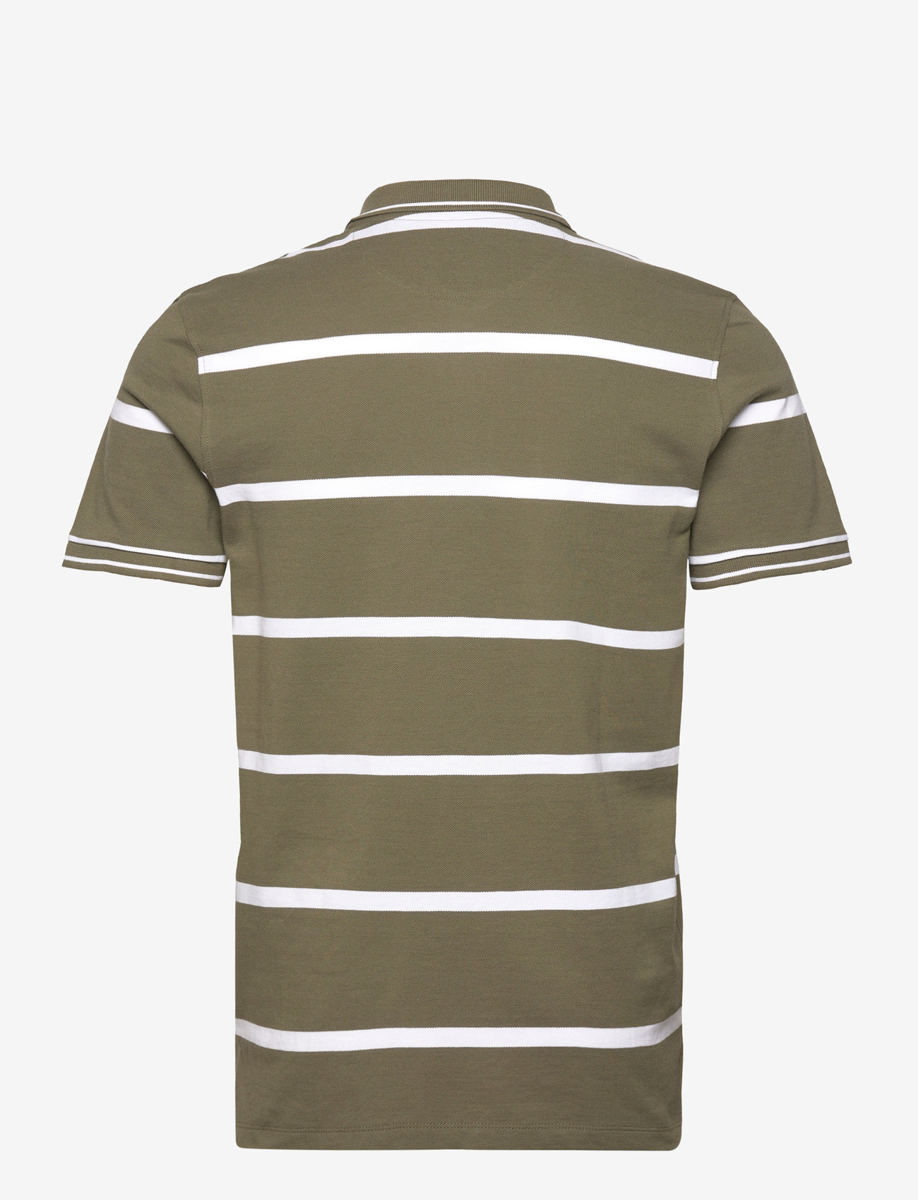 Lee Jeans - Pique Polo - short-sleeved polos - mercantile green stripe - 2