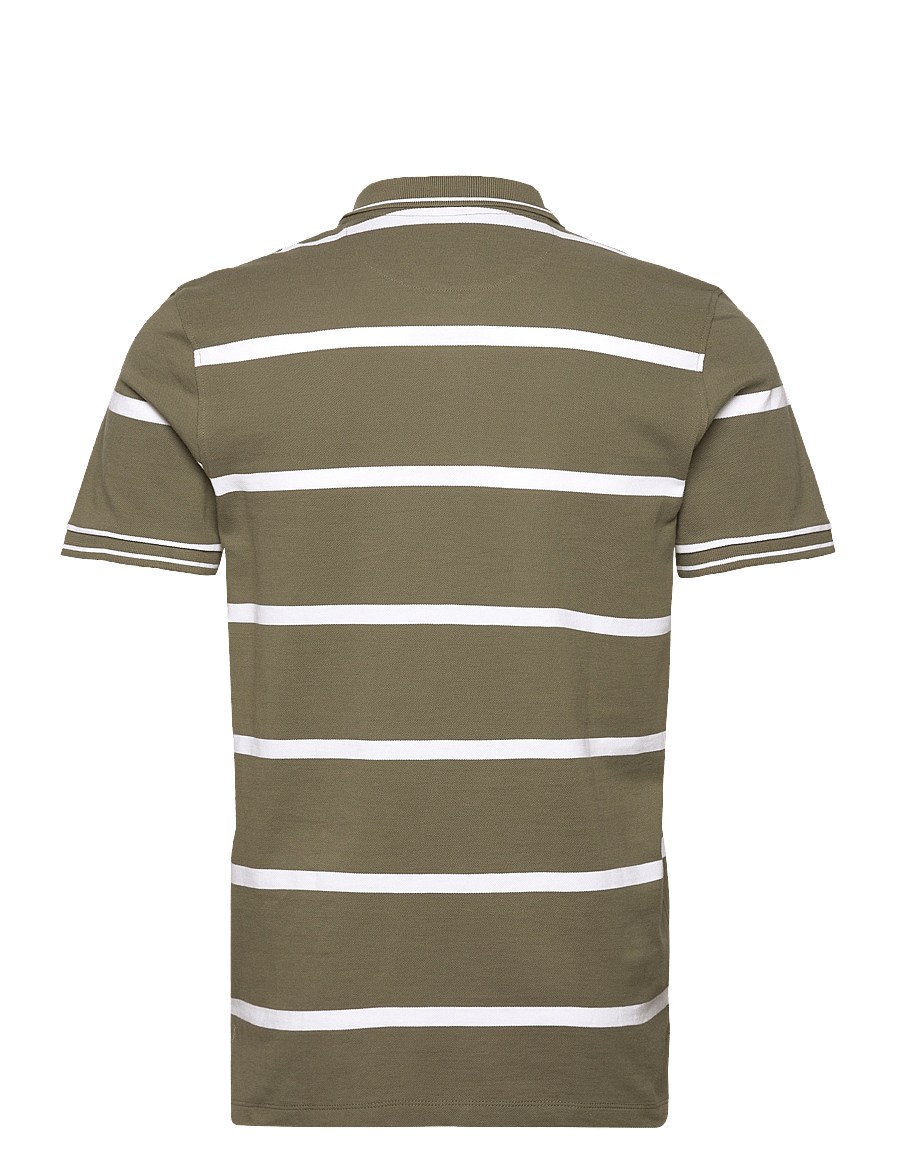 Lee Jeans - Pique Polo - kurzärmelig - mercantile green stripe - 2