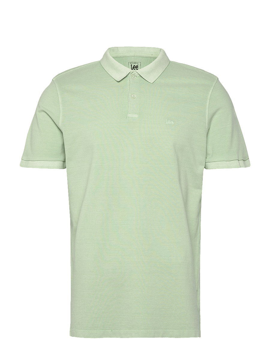 Lee Jeans - Garment Dye Polo - kurzärmelig - soft sage - 1