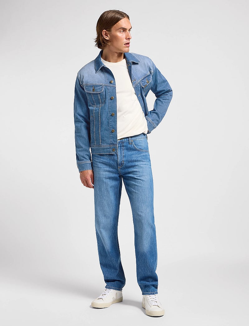 Lee Jeans - Rider Jacket - ungefütterte denimjacken - worn indigo - 4