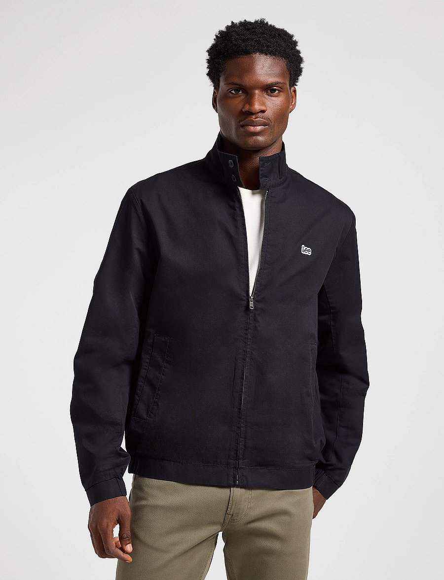 Lee Jeans - Harrington Jacket - frühlingsjacken - unionall black - 0