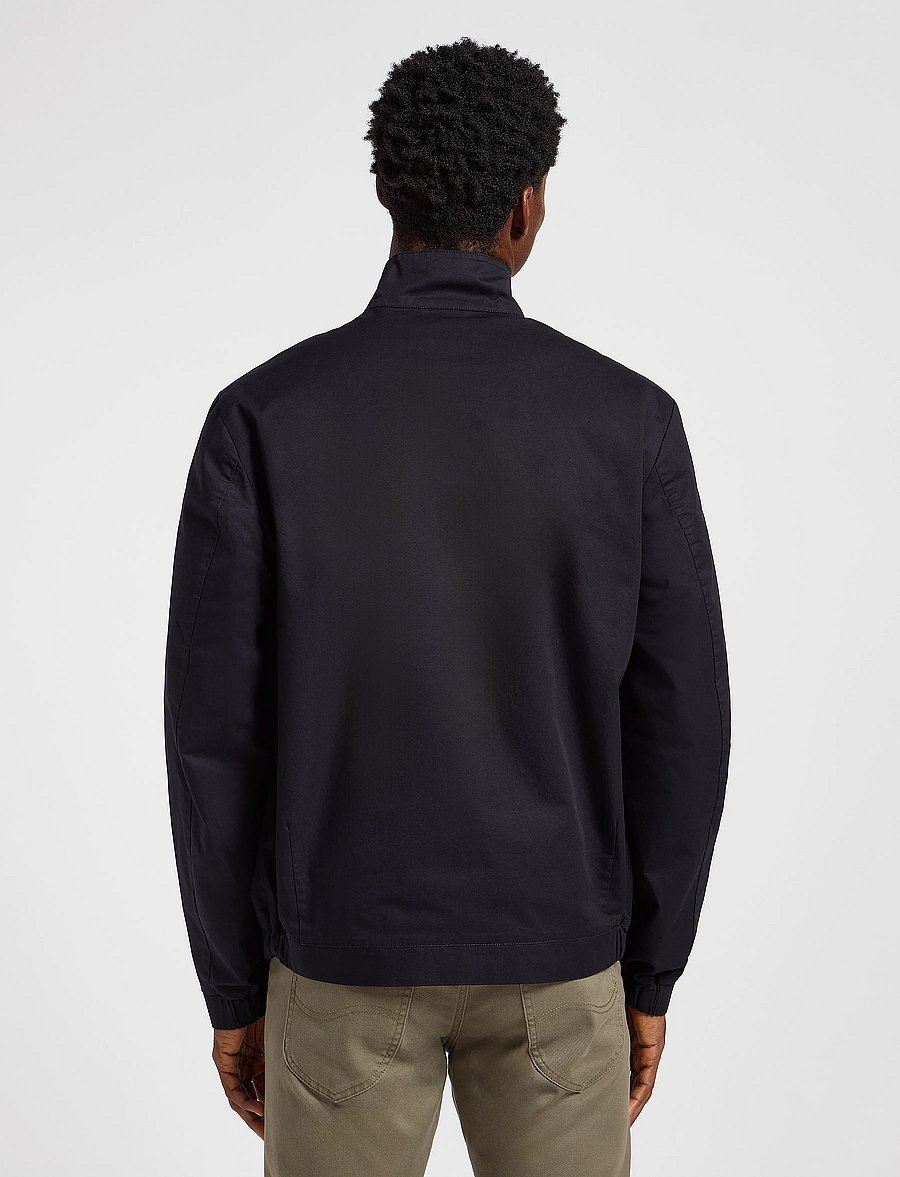 Lee Jeans - Harrington Jacket - frühlingsjacken - unionall black - 3