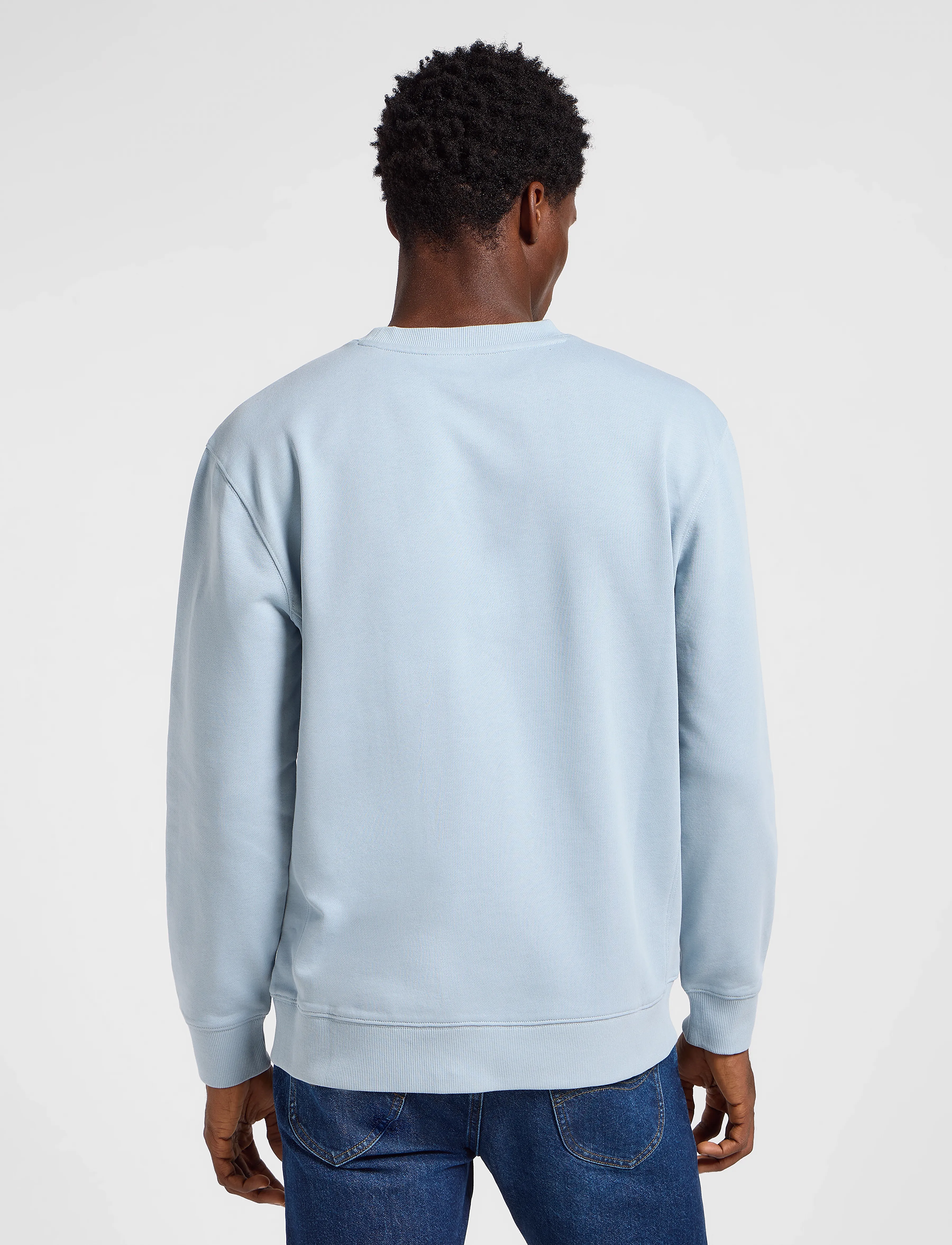 Lee Jeans - Patch Crew Sws - sweatshirts - concrete gray - 3