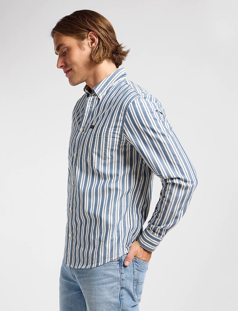 Lee Jeans - Lee Button Down - randiga skjortor - orion stripe - 5