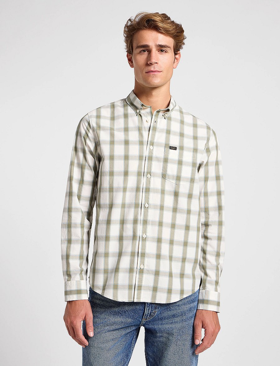 Lee Jeans - Lee Button Down - ecru - 0