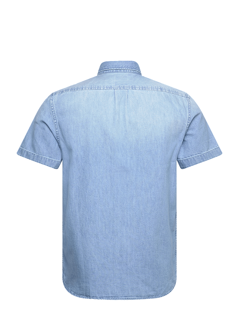 Lee Jeans - Lee Button Down Ss - jeanshemden - light desert wash - 2