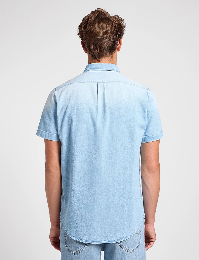 Lee Jeans - Lee Button Down Ss - jeanshemden - light desert wash - 3