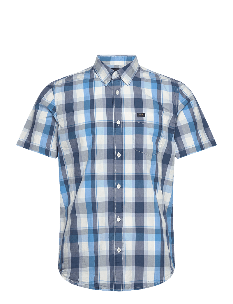 Lee Jeans - Lee Button Down Ss - kortärmade skjortor - orion - 1