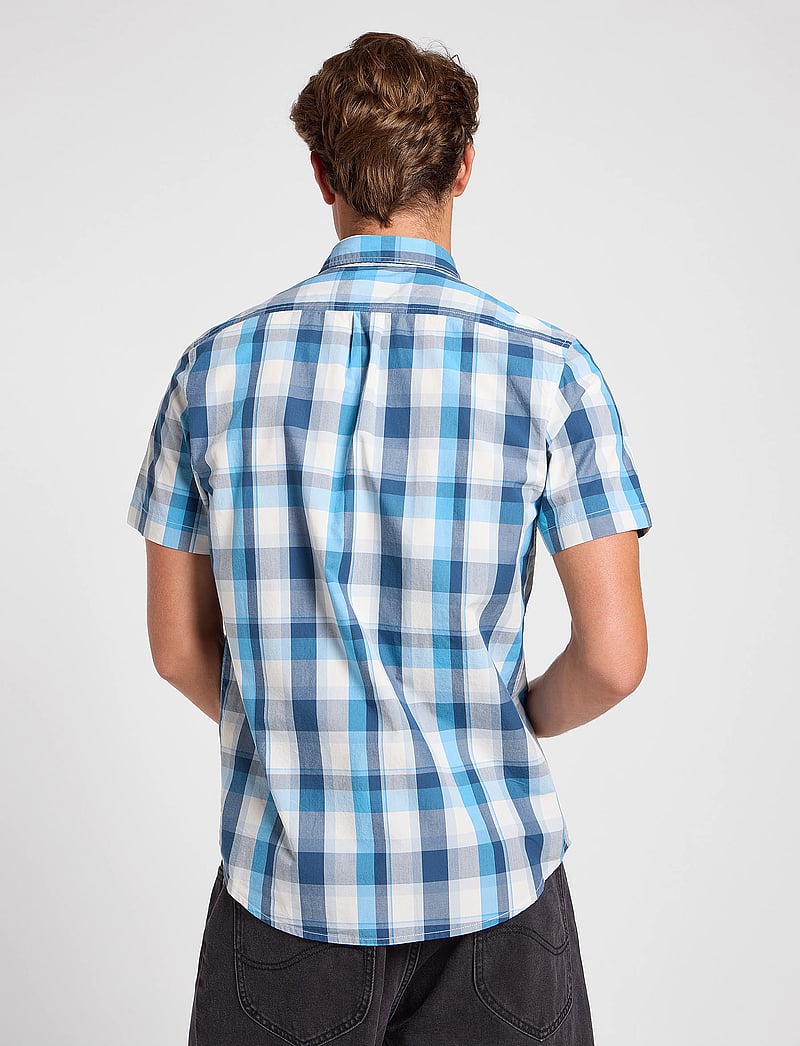 Lee Jeans - Lee Button Down Ss - kortärmade skjortor - orion - 3