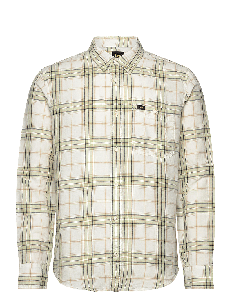 Lee Jeans - Leesure Shirt - leinenhemden - sage - 0