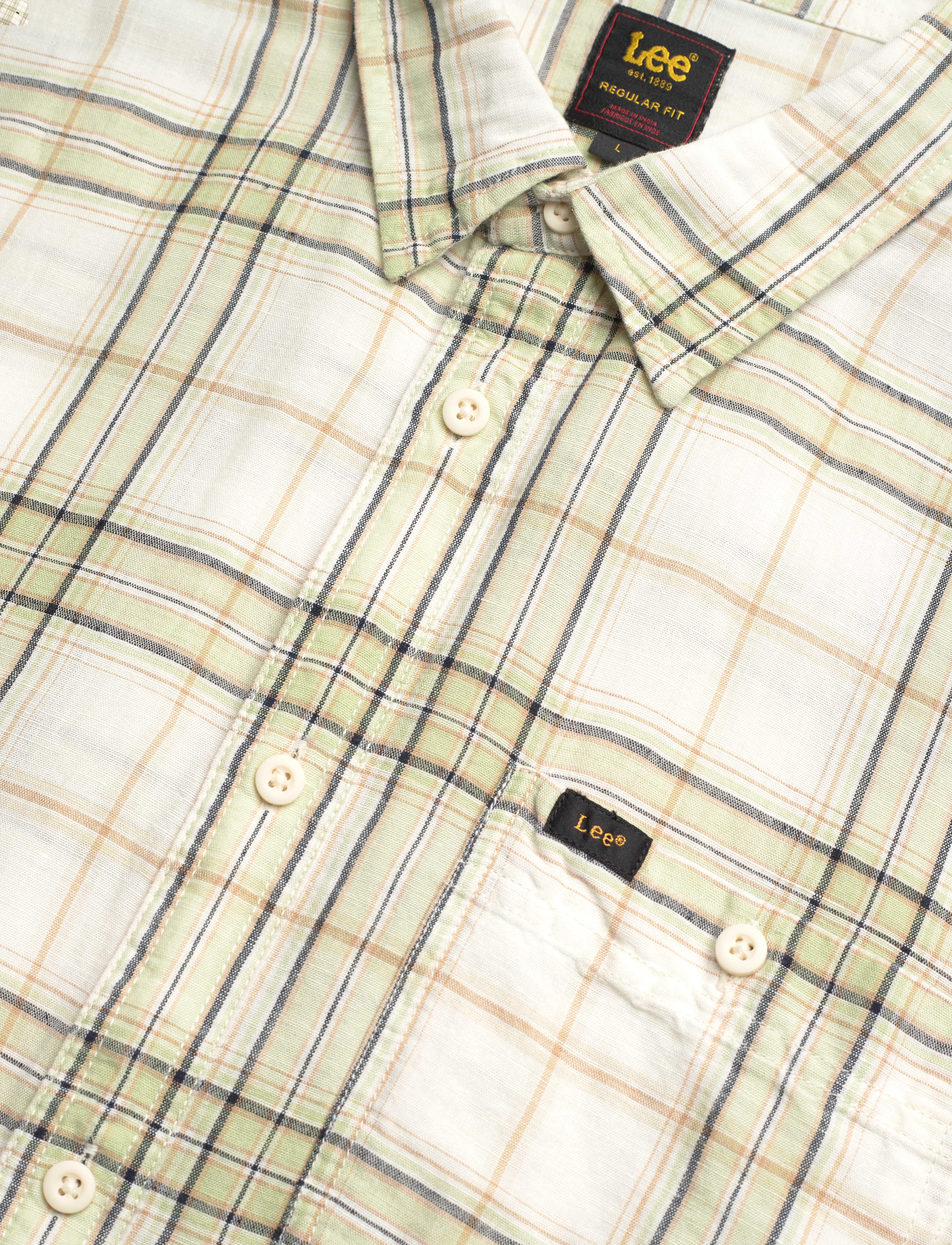 Lee Jeans - Leesure Shirt - ternede skjorter - sage - 3