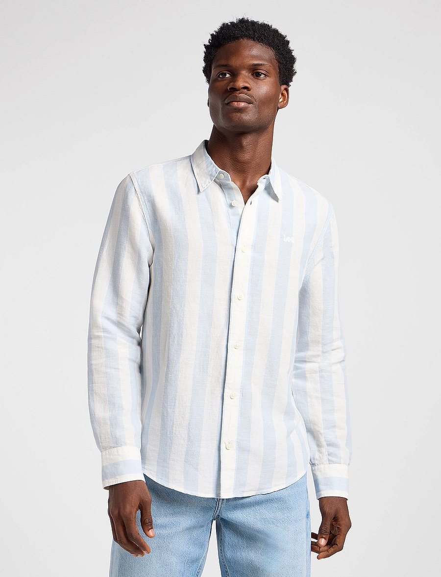 Lee Jeans - Patch Shirt - shy blue - 0