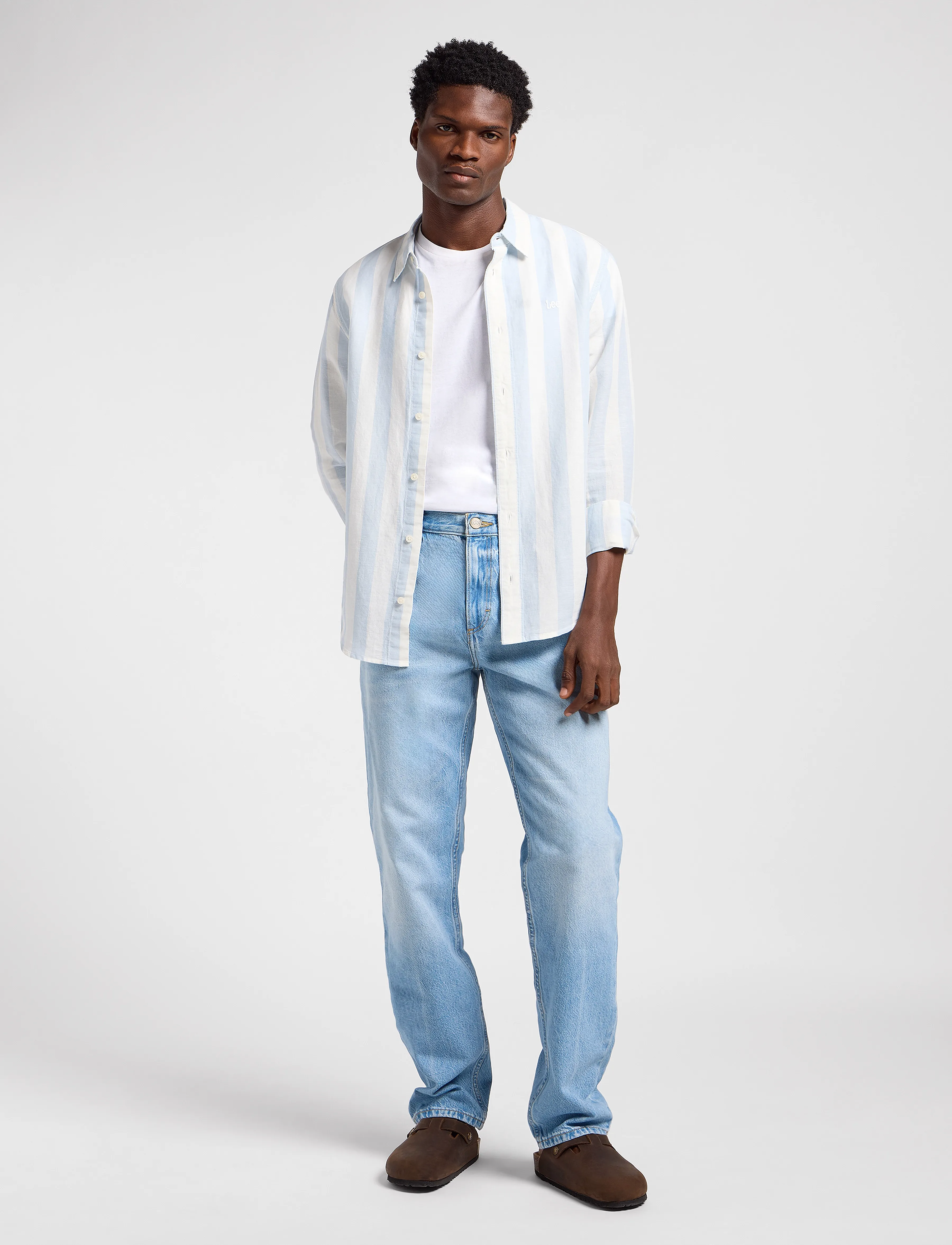 Lee Jeans - Patch Shirt - shy blue - 4