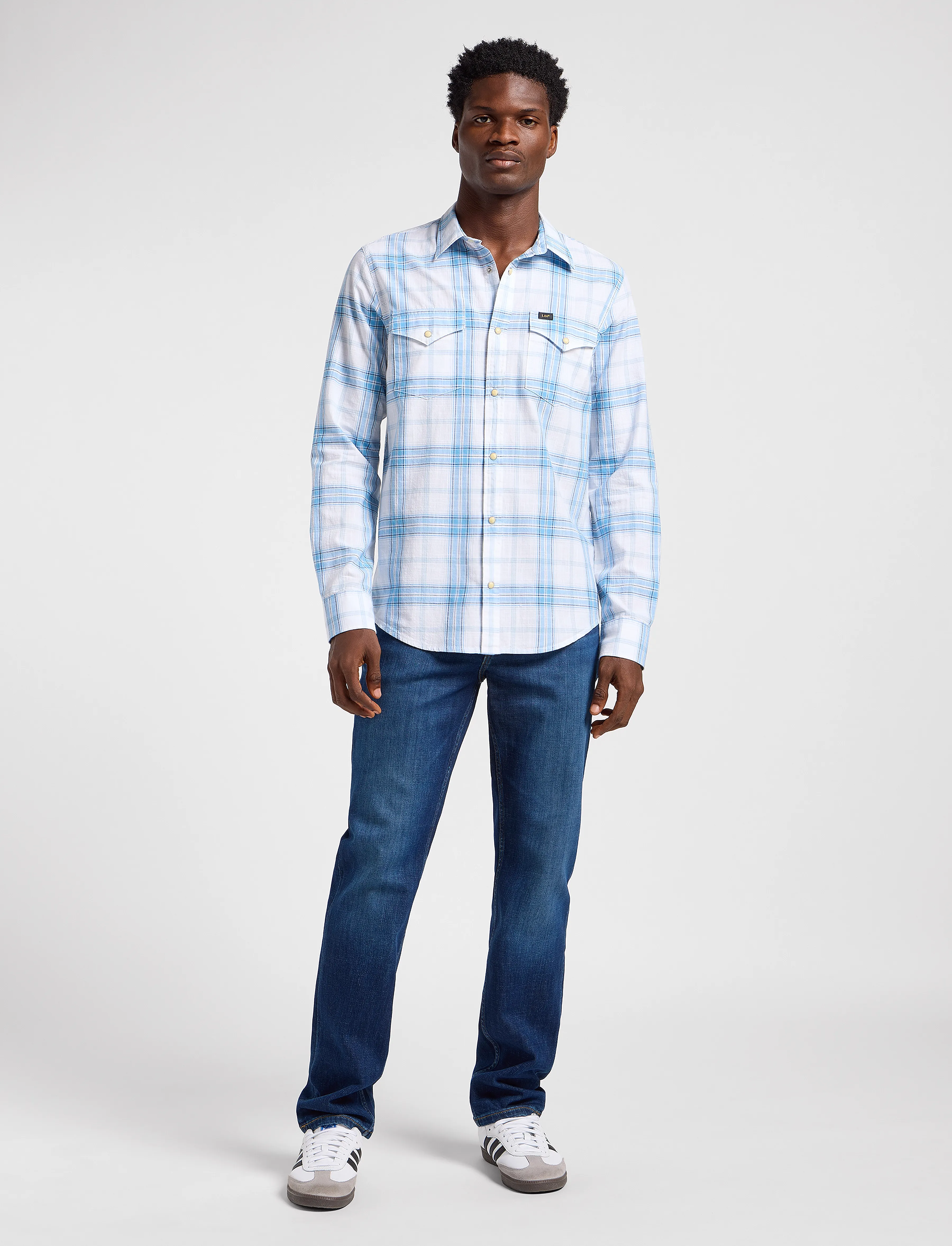 Lee Jeans - Clean Western Shirt - stream bright white - 4