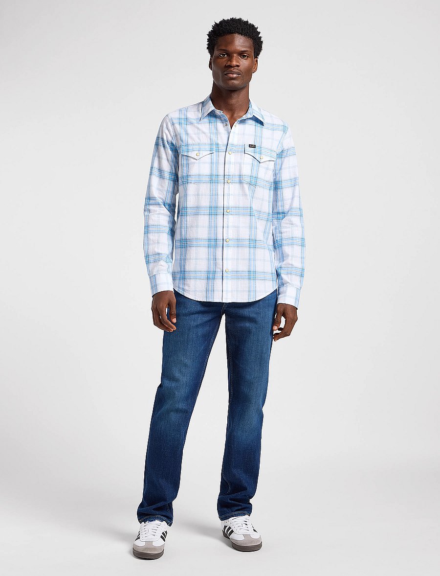 Lee Jeans - Clean Western Shirt - stream bright white - 4