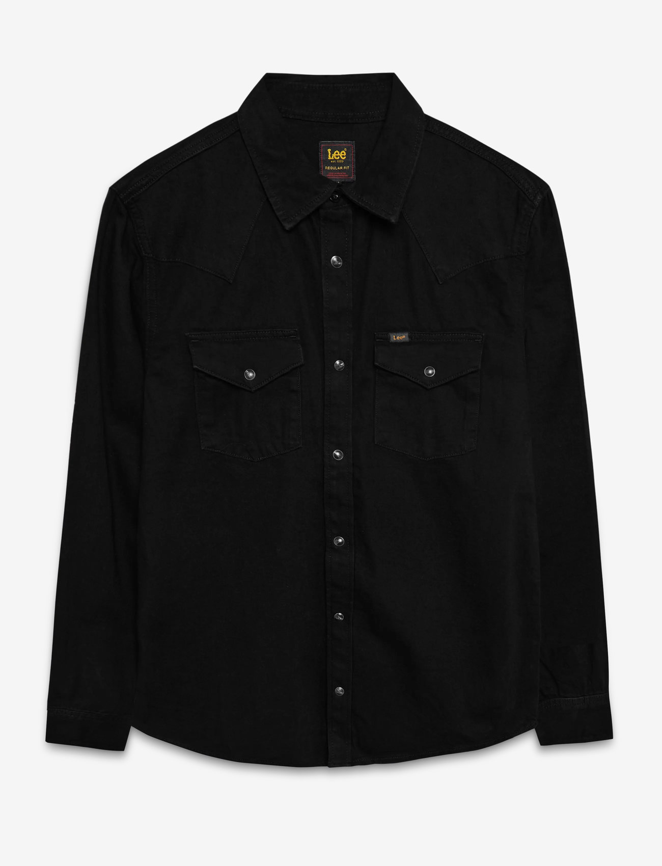 Lee Jeans - REGULAR WESTERN SHIRT - casual hemden - black - 1