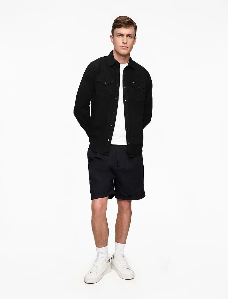 Lee Jeans - REGULAR WESTERN SHIRT - casual hemden - black - 2