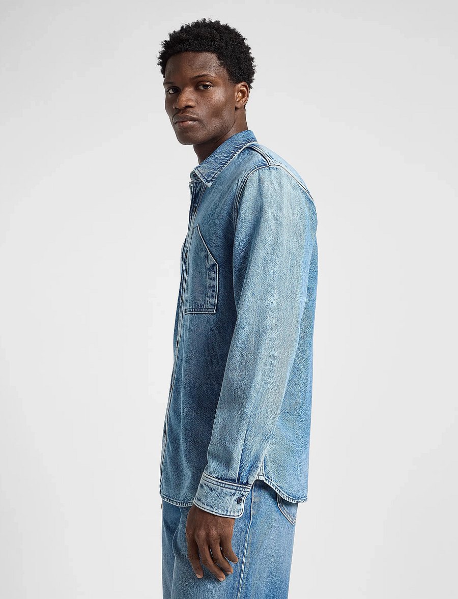 Lee Jeans - Engineer Overshirt - jeanshemden - blue meadow wash - 5