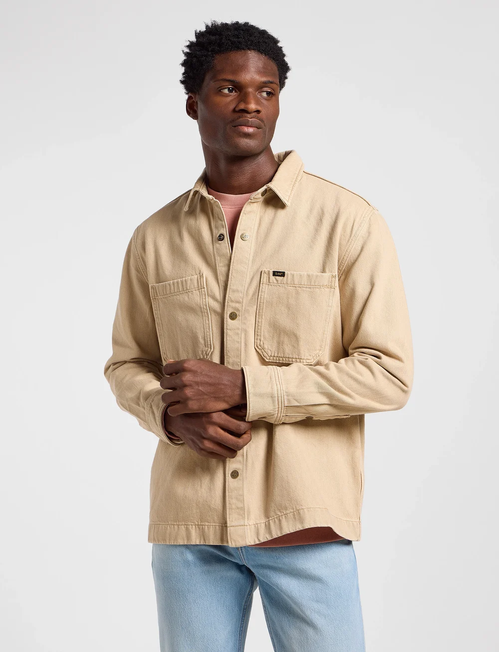Lee Jeans - 2 Pkt Overshirt - overshirts - cappucino - 0