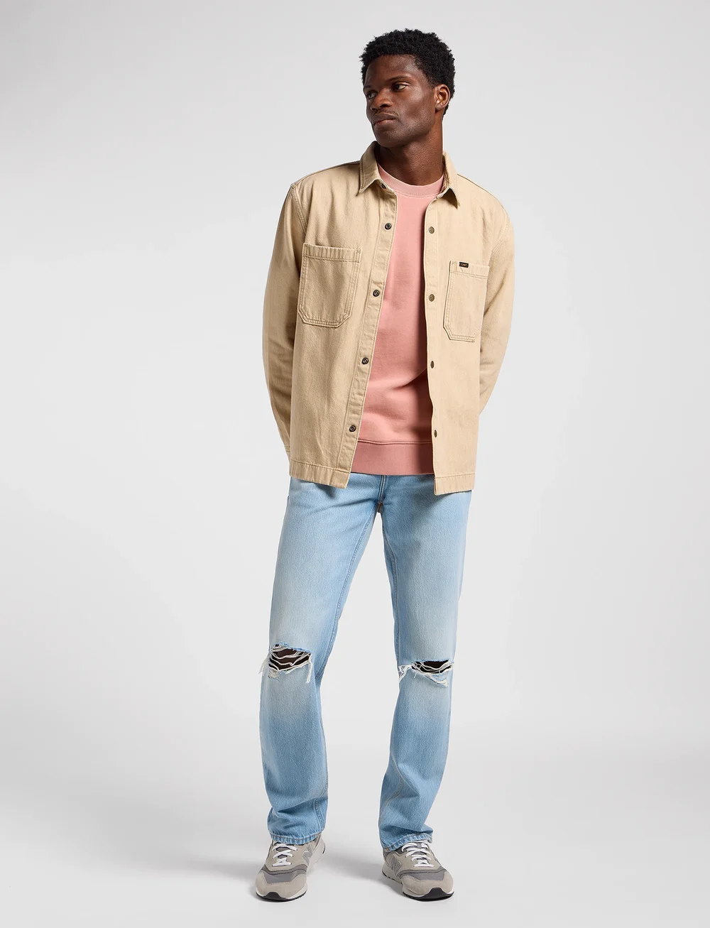 Lee Jeans - 2 Pkt Overshirt - overshirts - cappucino - 4