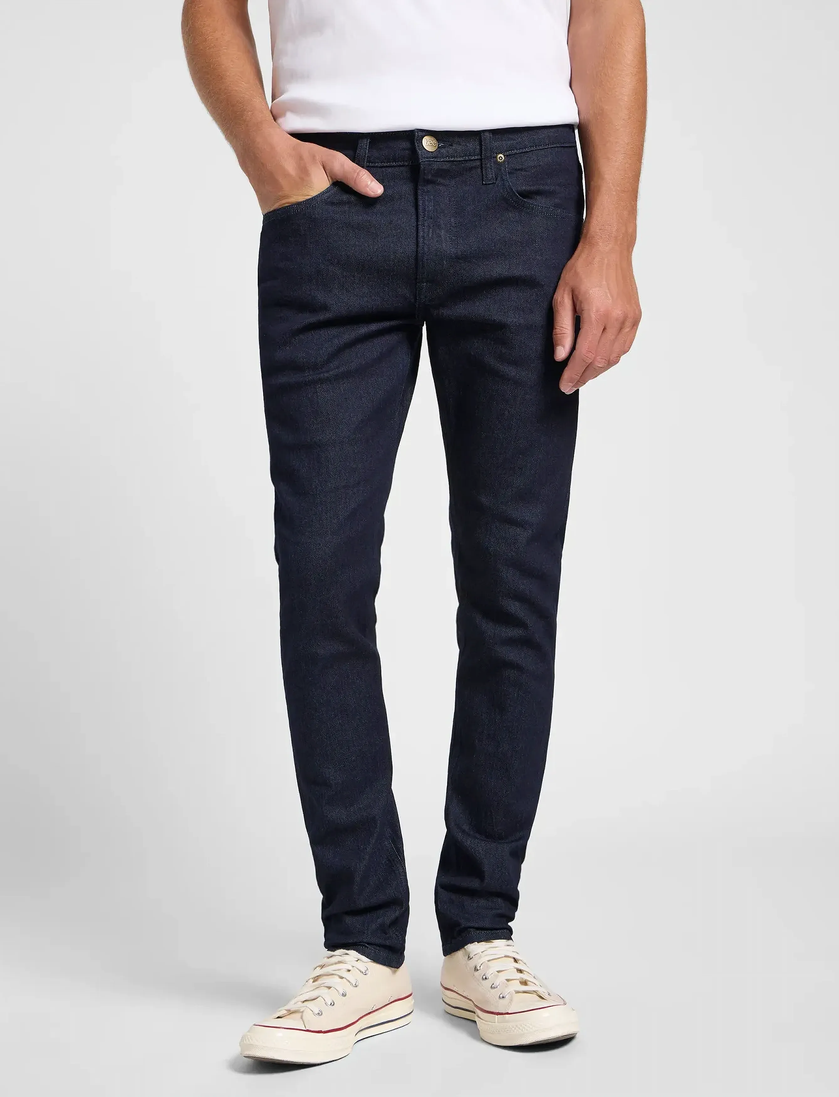 Lee Jeans LUKE - Jeans - RINSE RAINE / navy