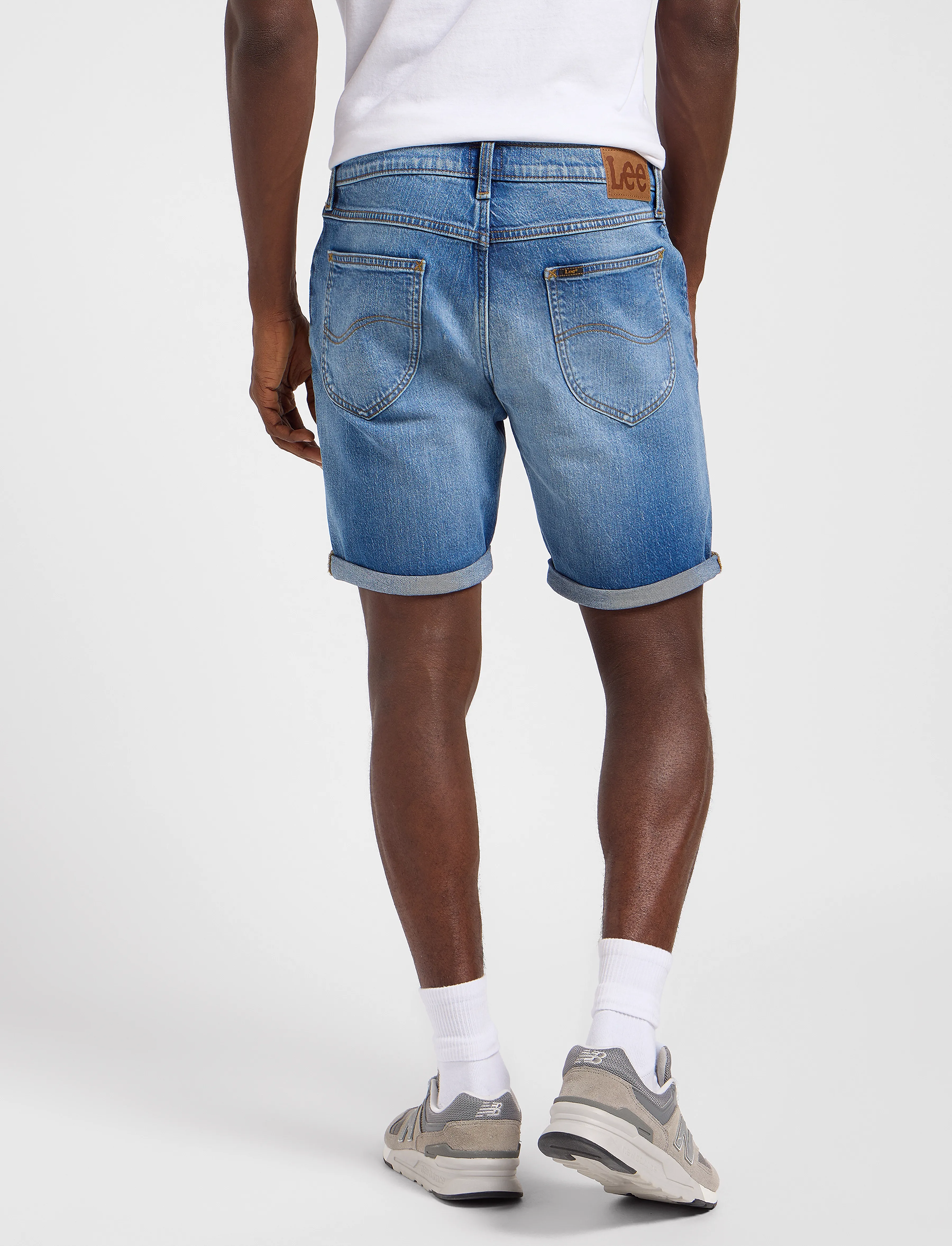 Lee Jeans - Rider Short - mężczyźni - serpent - 3